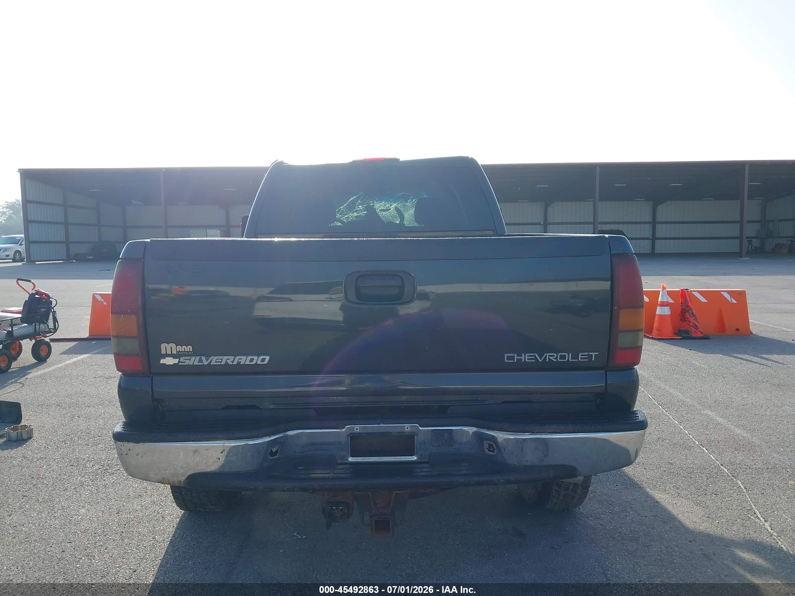 2004 Chevrolet Silverado 2500hd Ls Gray vin: 1GCHK23U14F133067