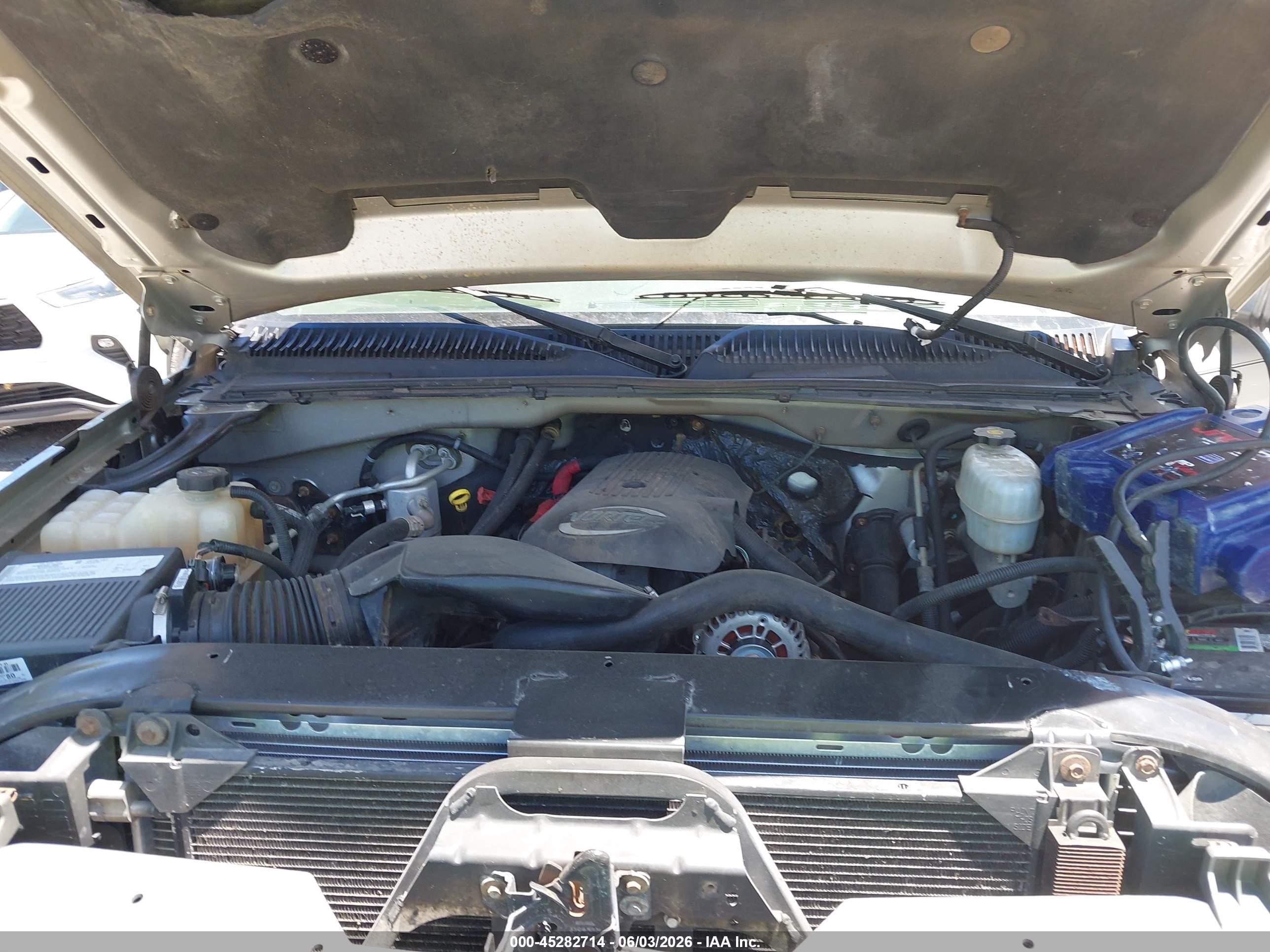 2005 Chevrolet Silverado 2500hd Ls Gray vin: 1GCHK23U15F837819