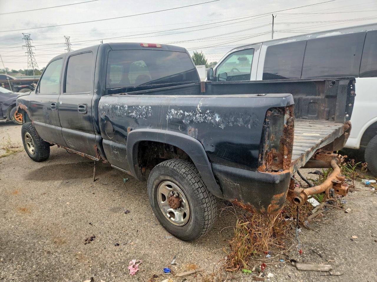 2007 Chevrolet Silverado K2500 Heavy Duty Черный vin: 1GCHK23U17F200951