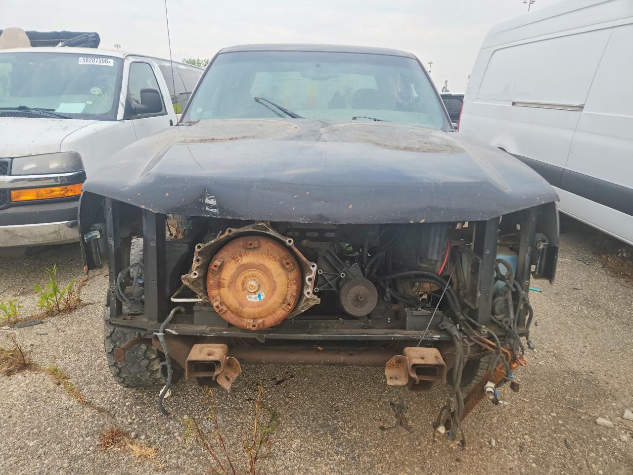 2007 Chevrolet Silverado K2500 Heavy Duty Черный vin: 1GCHK23U17F200951