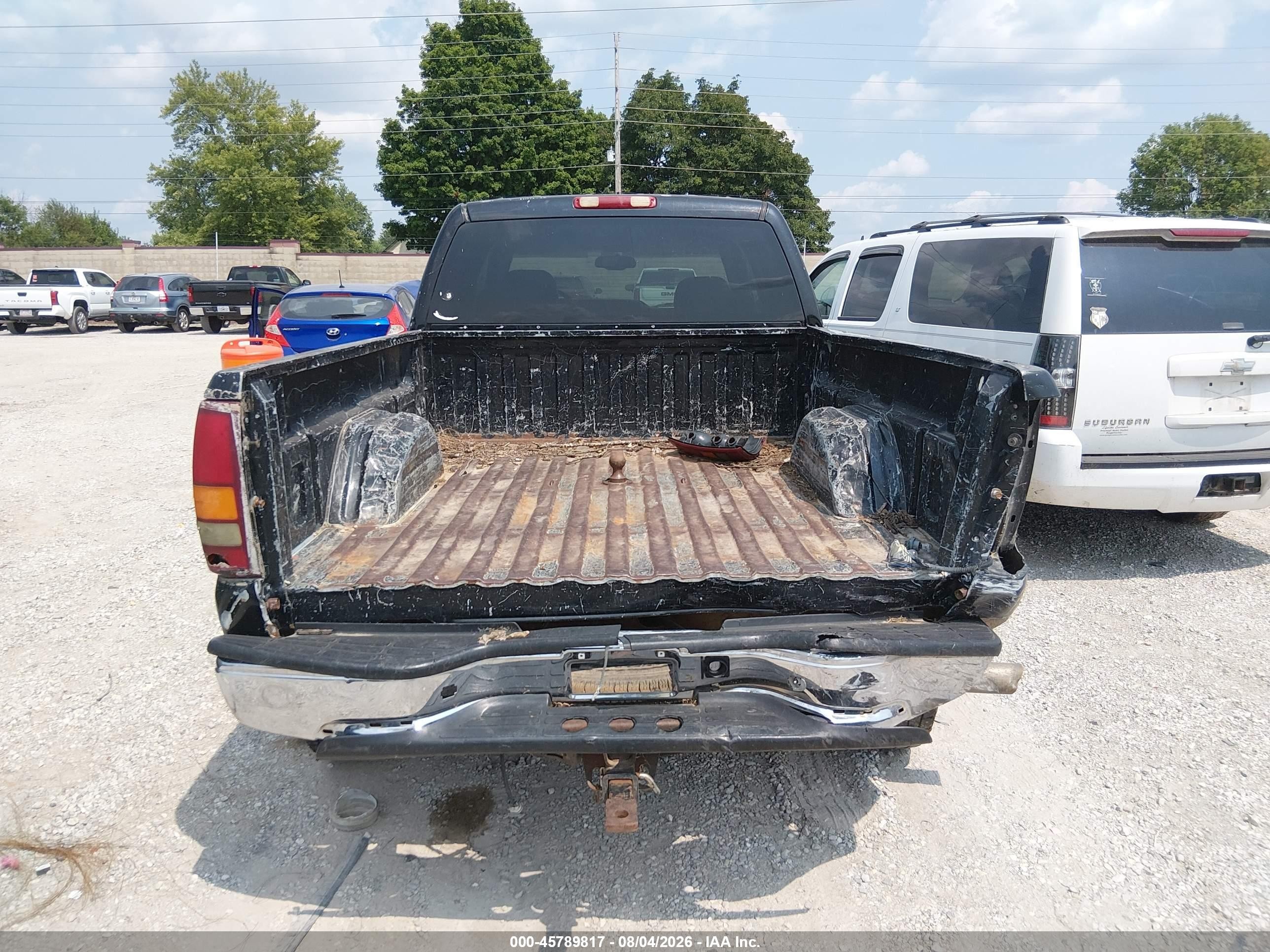 2002 Chevrolet Silverado 2500hd Lt Black vin: 1GCHK23U22F235555