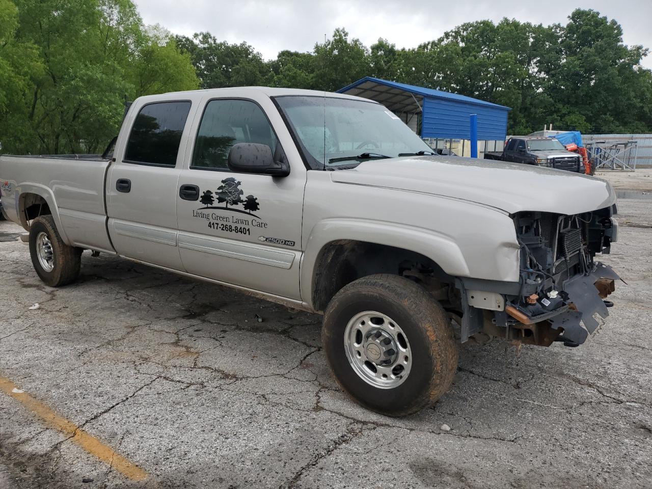2006 Chevrolet Silverado K2500 Heavy Duty Gold vin: 1GCHK23U36F248580