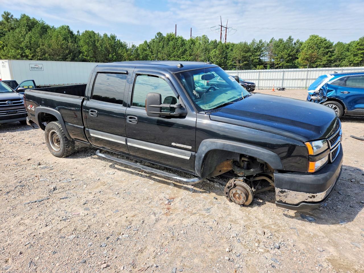 2005 Chevrolet Silverado K2500 Heavy Duty Black vin: 1GCHK23U45F825566