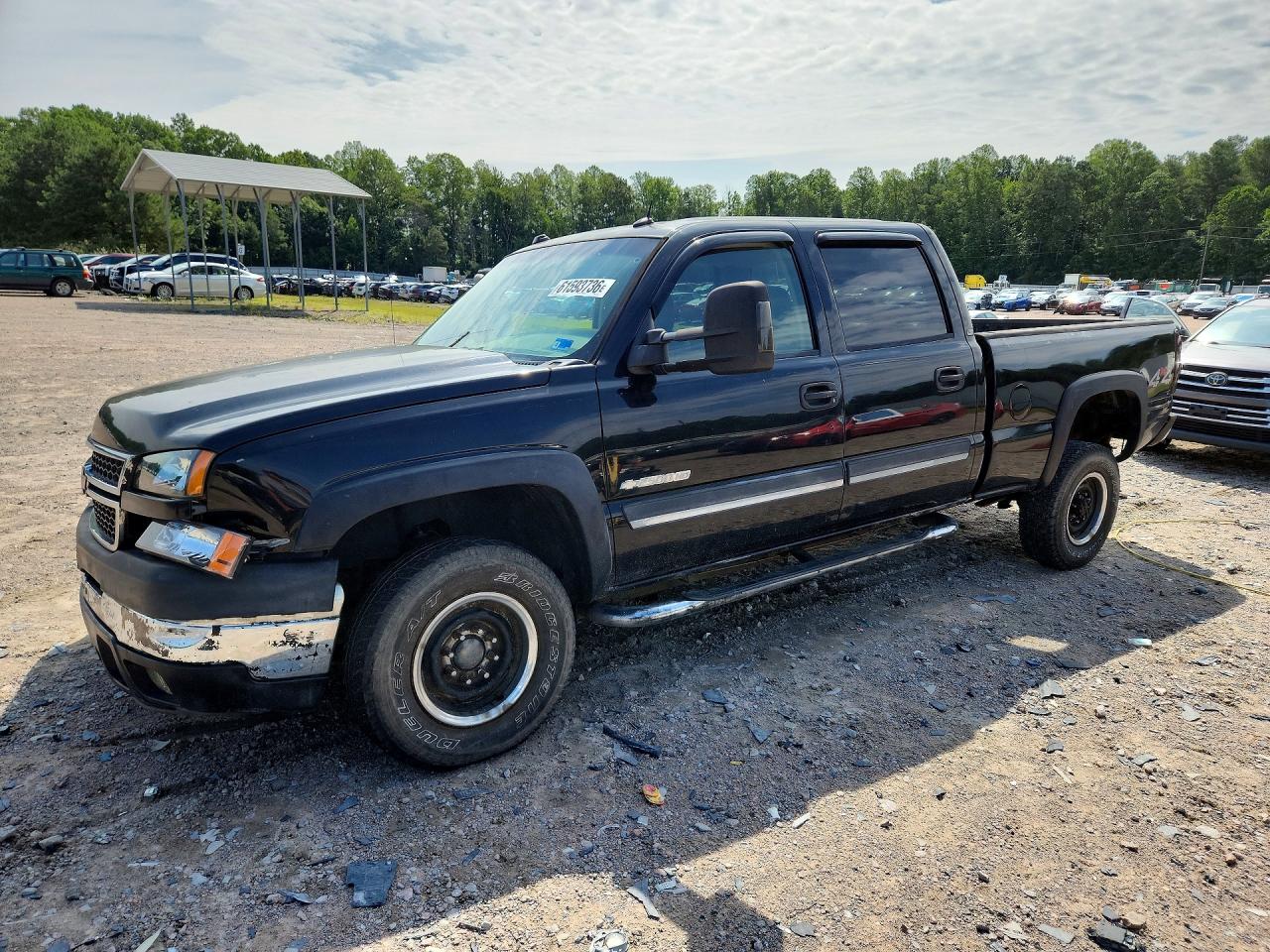 2005 Chevrolet Silverado K2500 Heavy Duty Black vin: 1GCHK23U45F825566