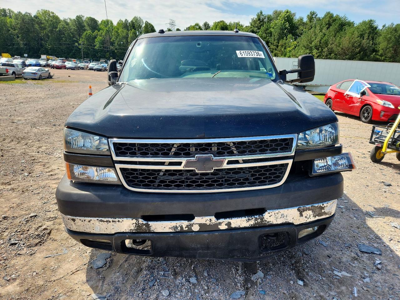 2005 Chevrolet Silverado K2500 Heavy Duty Black vin: 1GCHK23U45F825566