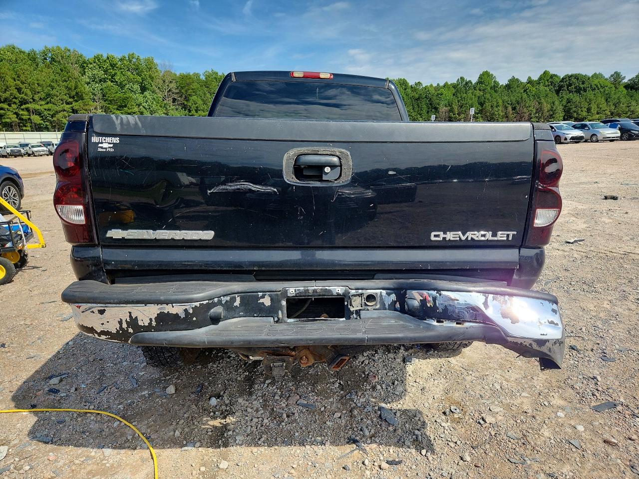 2005 Chevrolet Silverado K2500 Heavy Duty Black vin: 1GCHK23U45F825566
