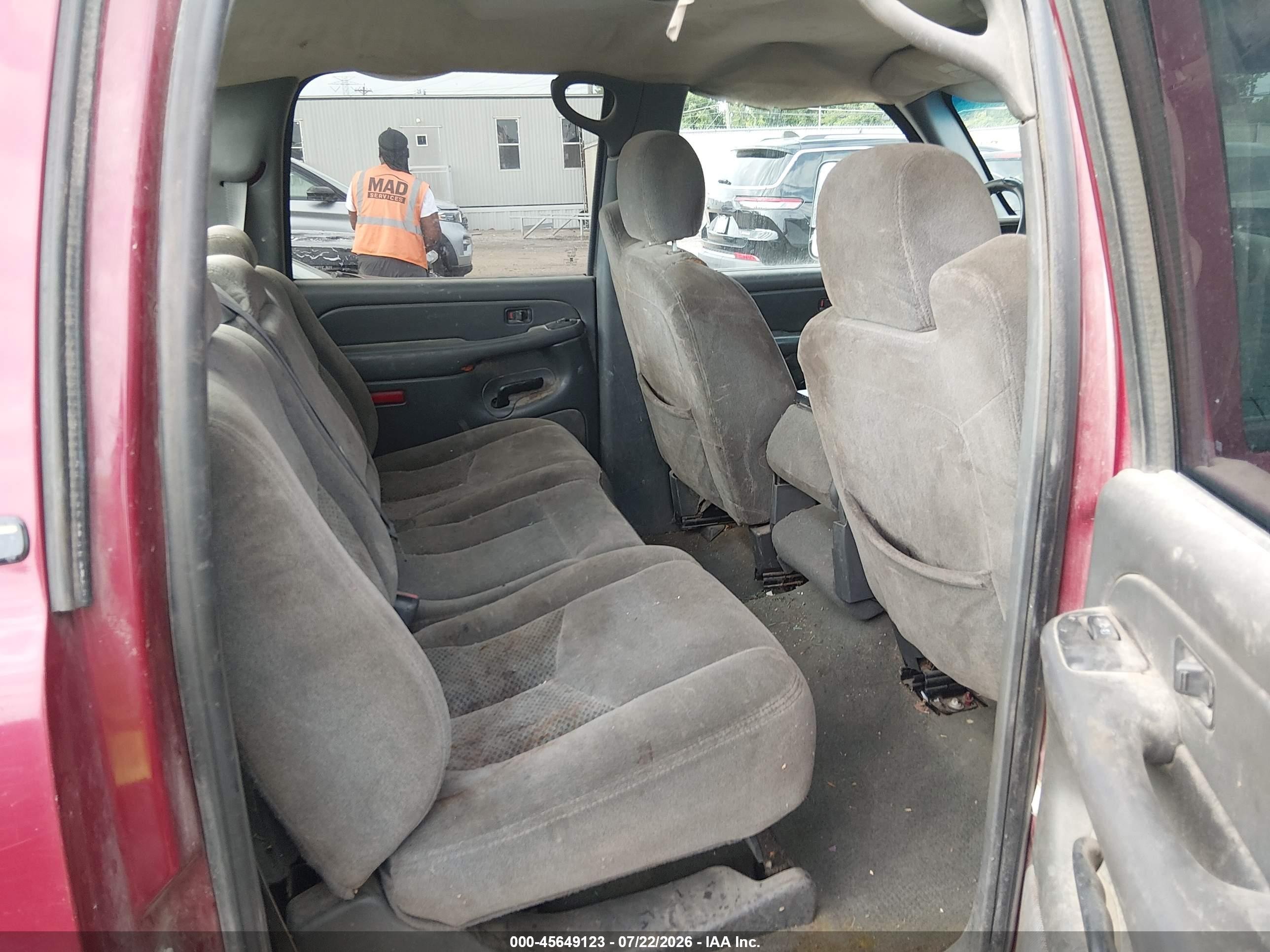 2006 Chevrolet Silverado 2500hd Ls/lt1/lt2/lt3/work Truck Maroon vin: 1GCHK23U46F194416