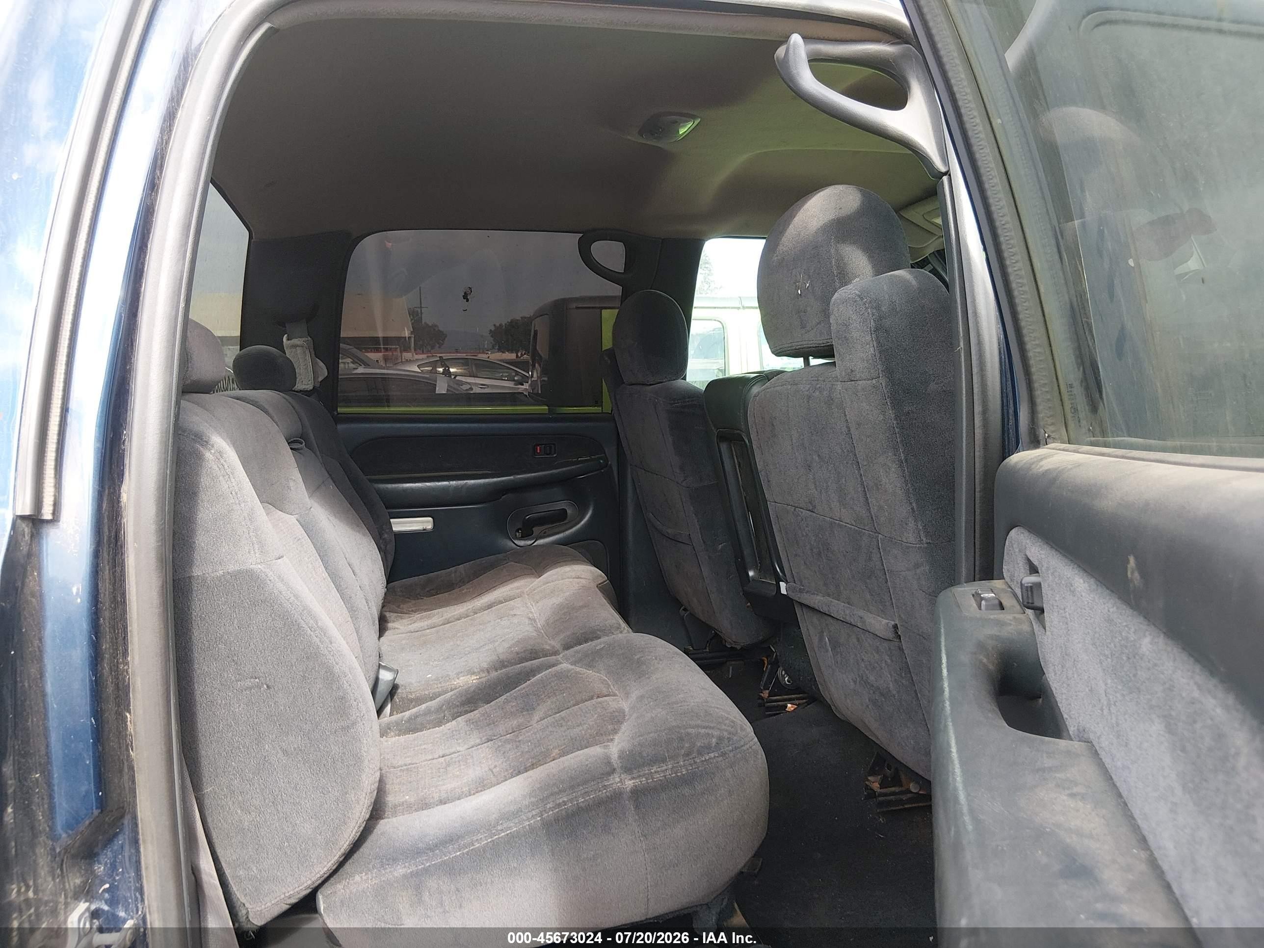 2001 Chevrolet Silverado 2500hd Ls Blue vin: 1GCHK23U51F140535