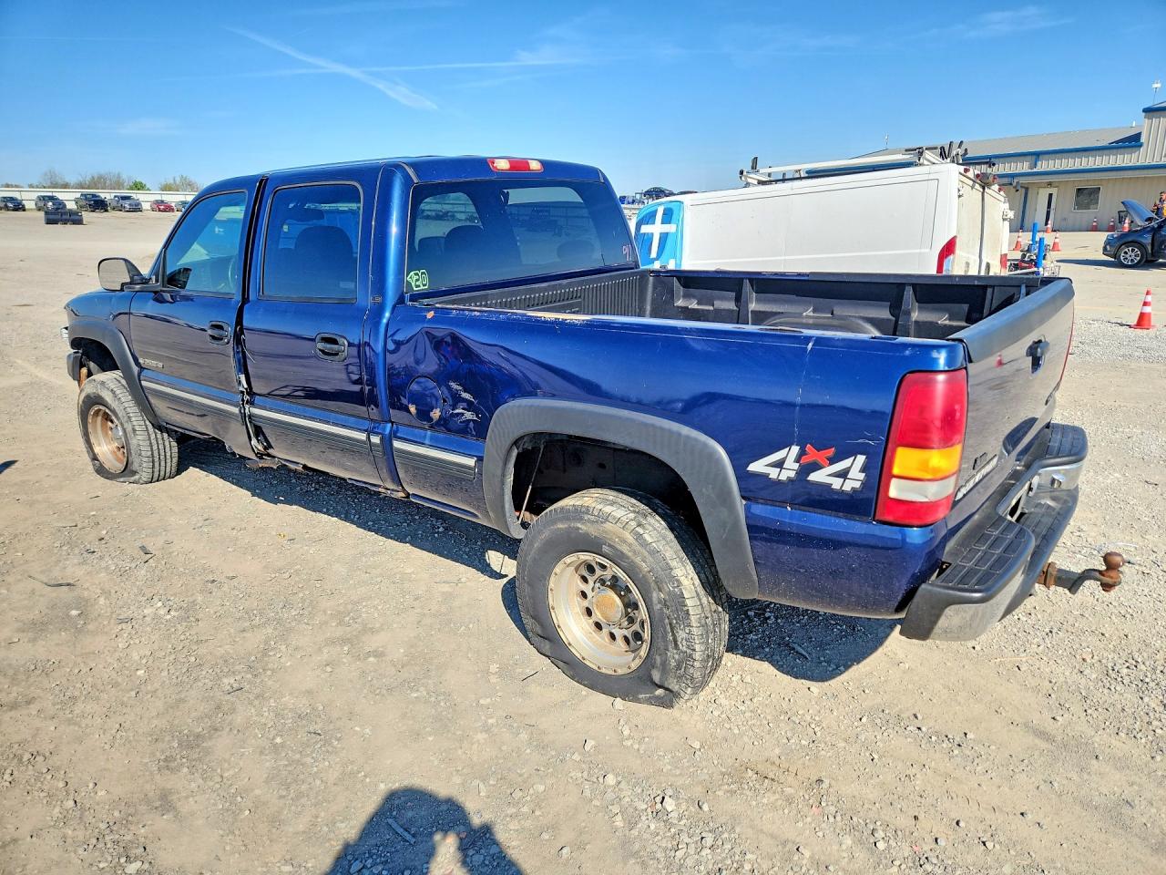 2001 Chevrolet Silverado K2500 Heavy Duty Blue vin: 1GCHK23U51F162535