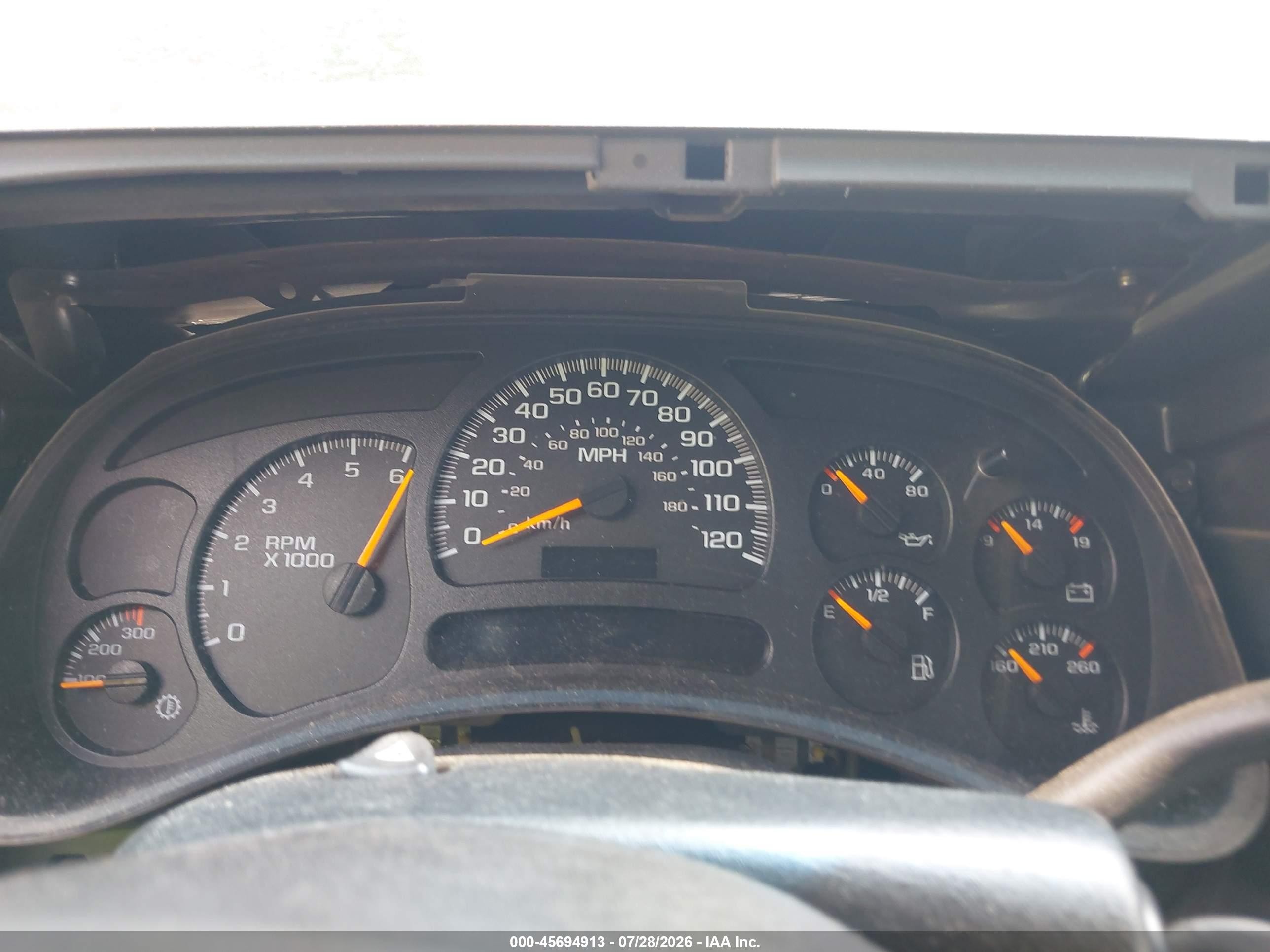 2005 Chevrolet Silverado 2500hd Ls Silver vin: 1GCHK23U55F857684