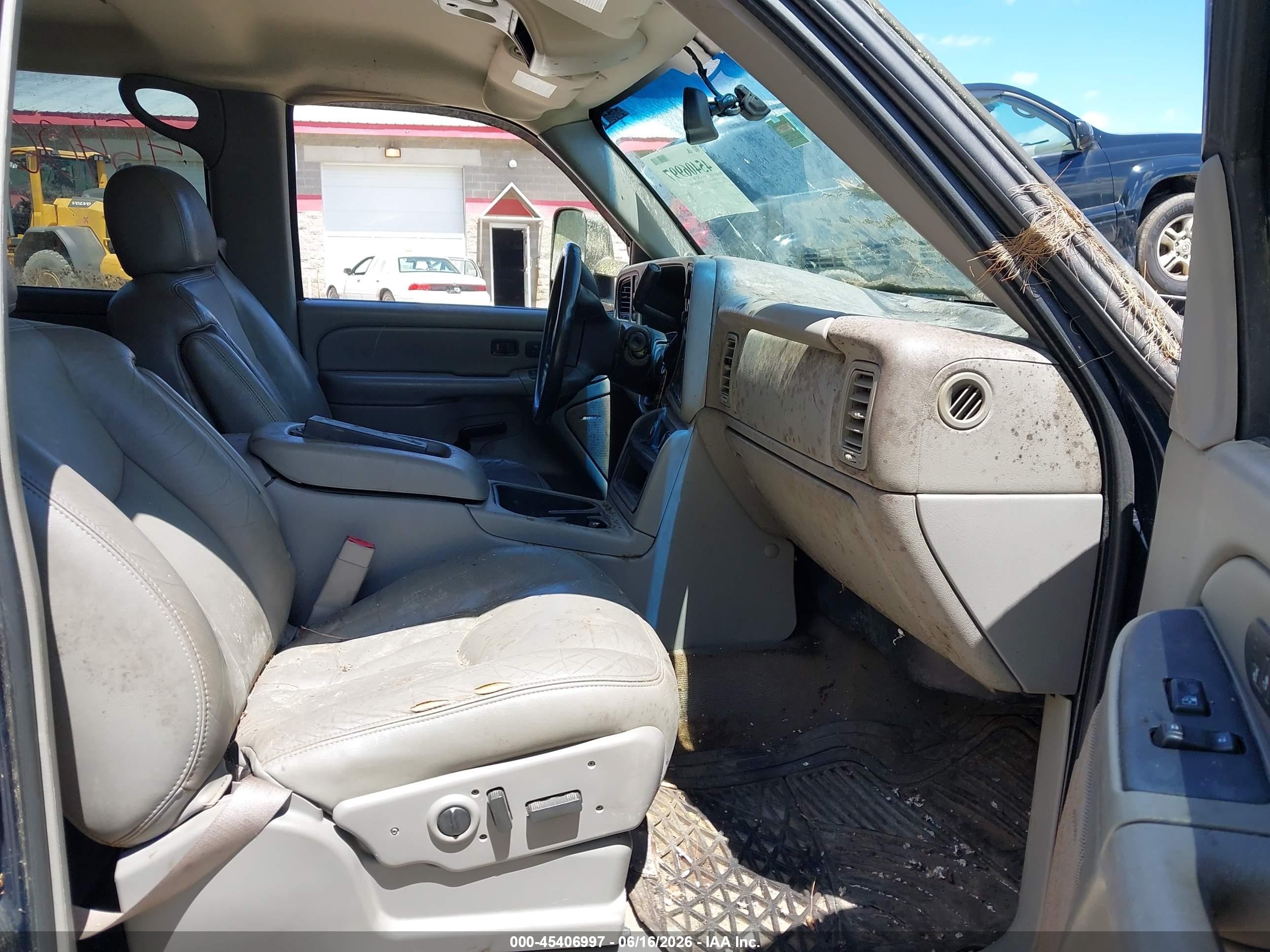 2006 Chevrolet Silverado 2500hd Lt3 Blue vin: 1GCHK23U56F116128