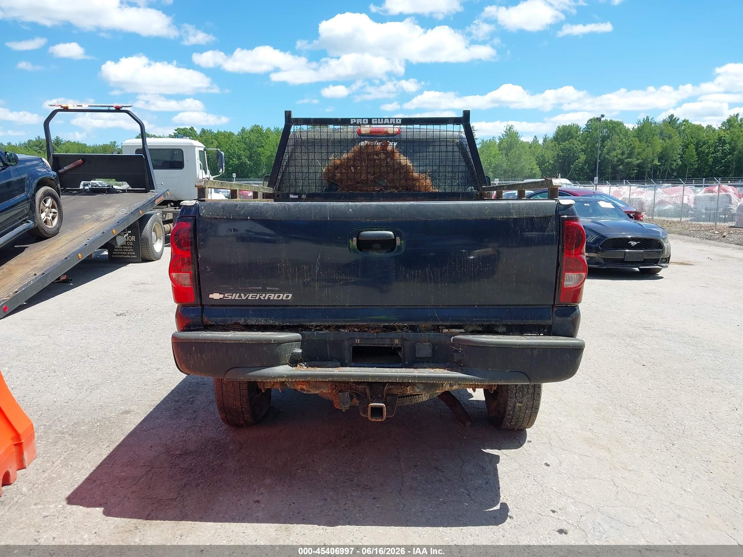 2006 Chevrolet Silverado 2500hd Lt3 Blue vin: 1GCHK23U56F116128