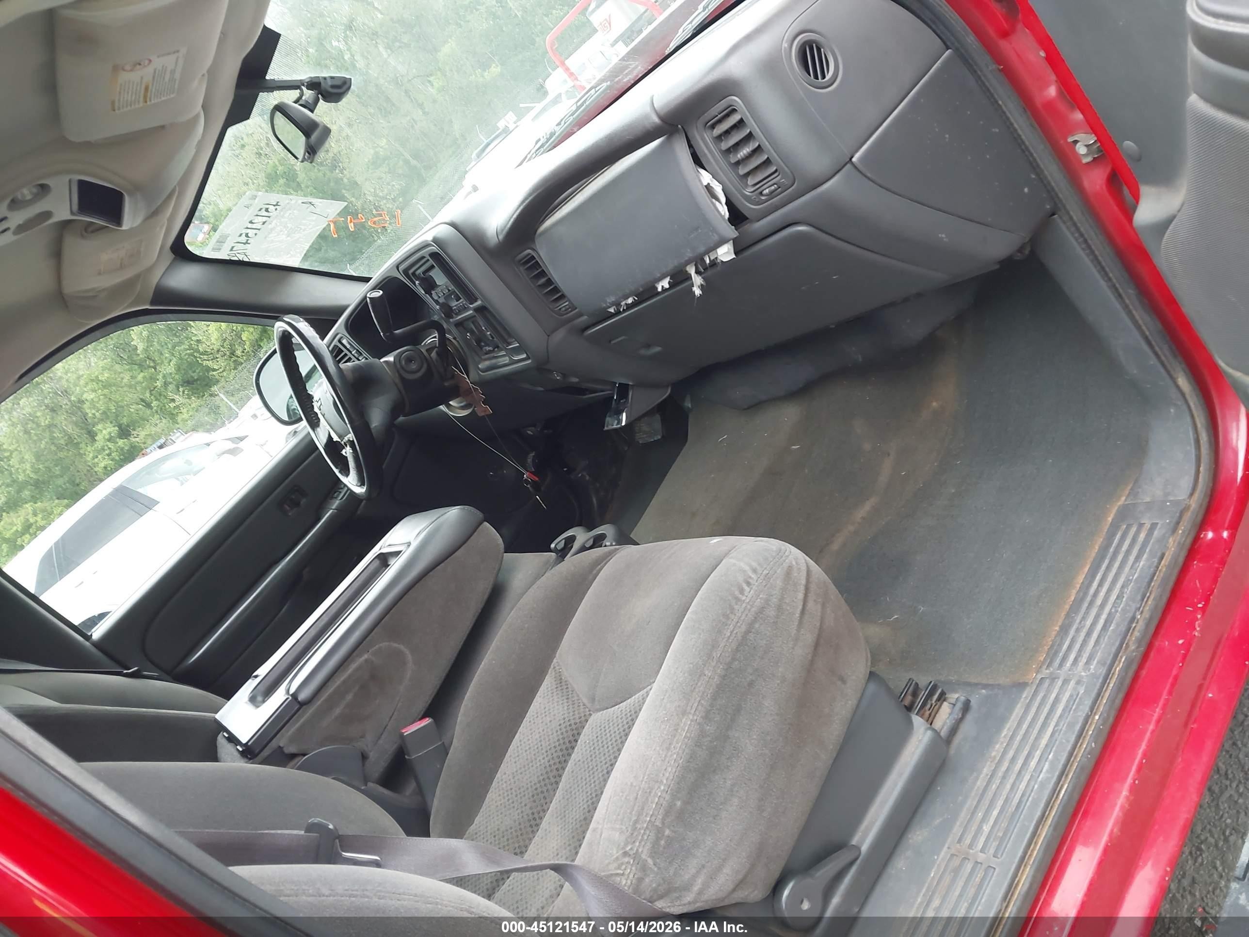 2006 Chevrolet Silverado 2500hd Lt1 Red vin: 1GCHK23U66F166052