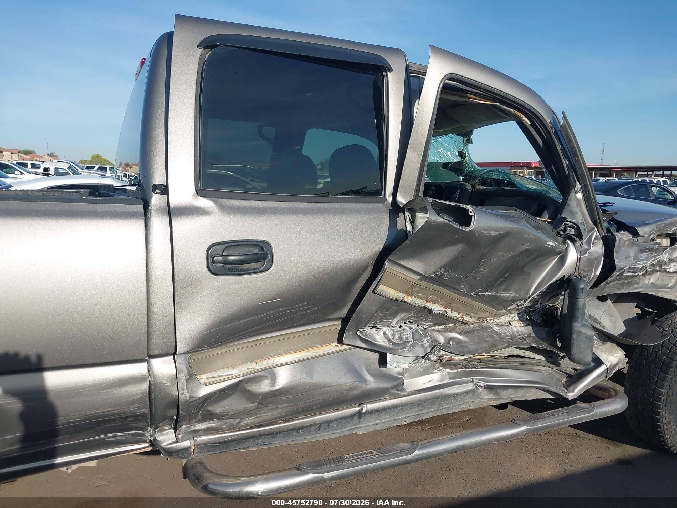 2006 Chevrolet Silverado 2500hd Lt1 Gray vin: 1GCHK23U66F172773