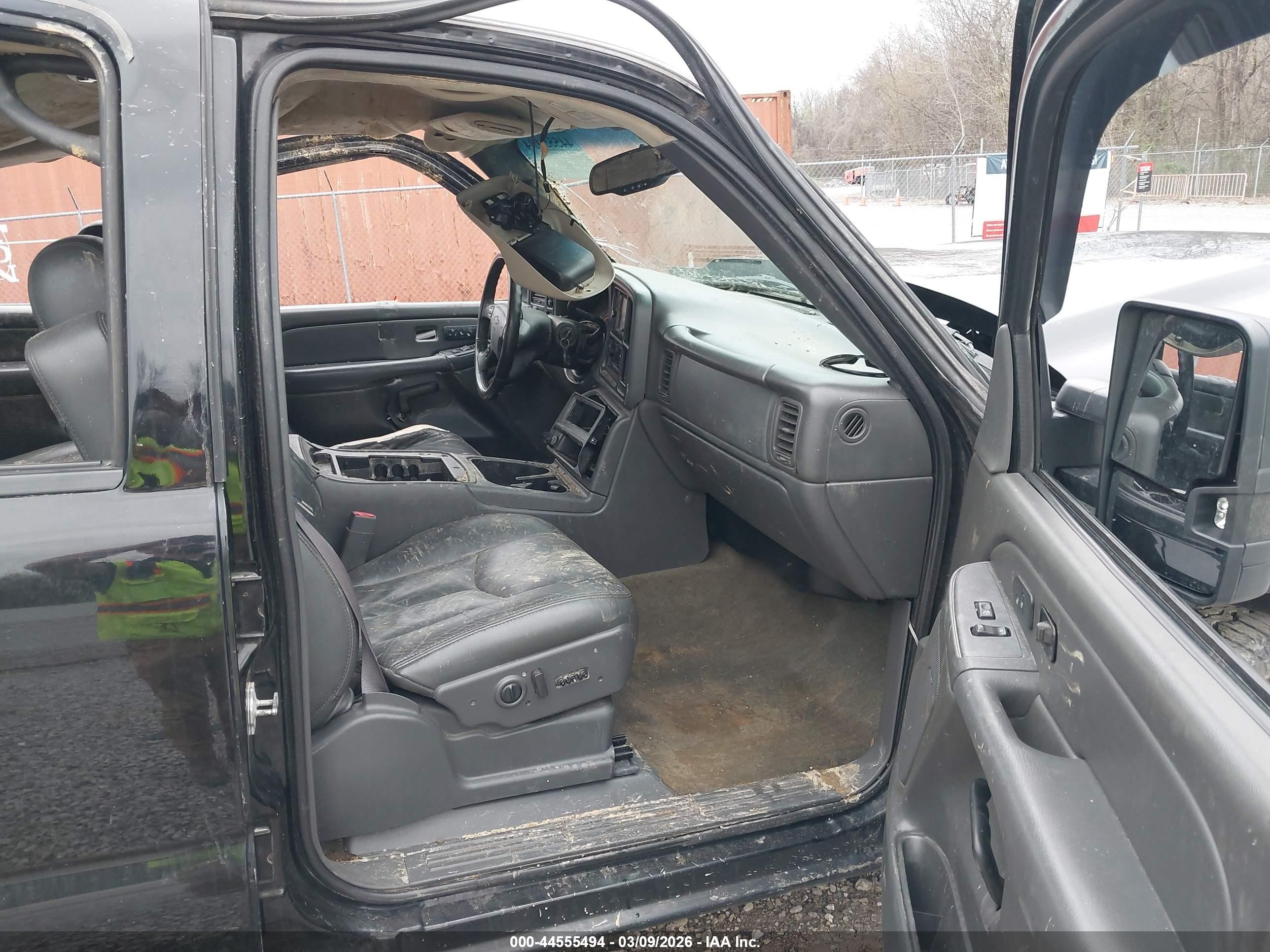 2006 Chevrolet Silverado 2500hd Lt3 Black vin: 1GCHK23U66F257435