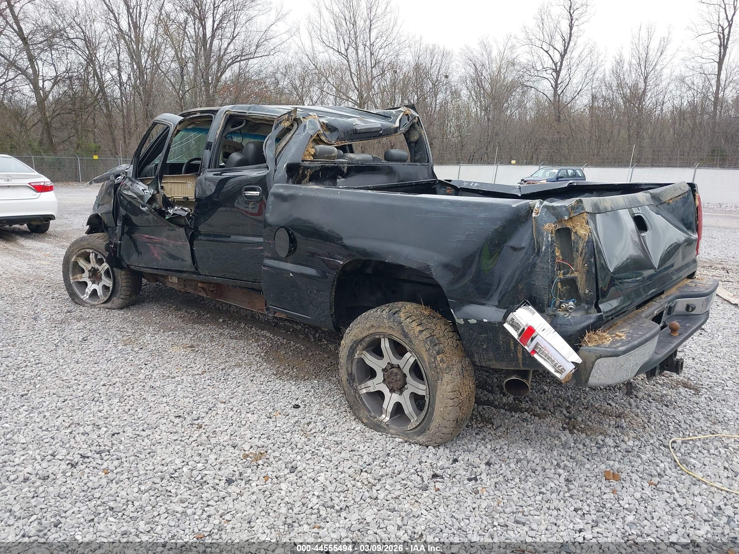 2006 Chevrolet Silverado 2500hd Lt3 Black vin: 1GCHK23U66F257435