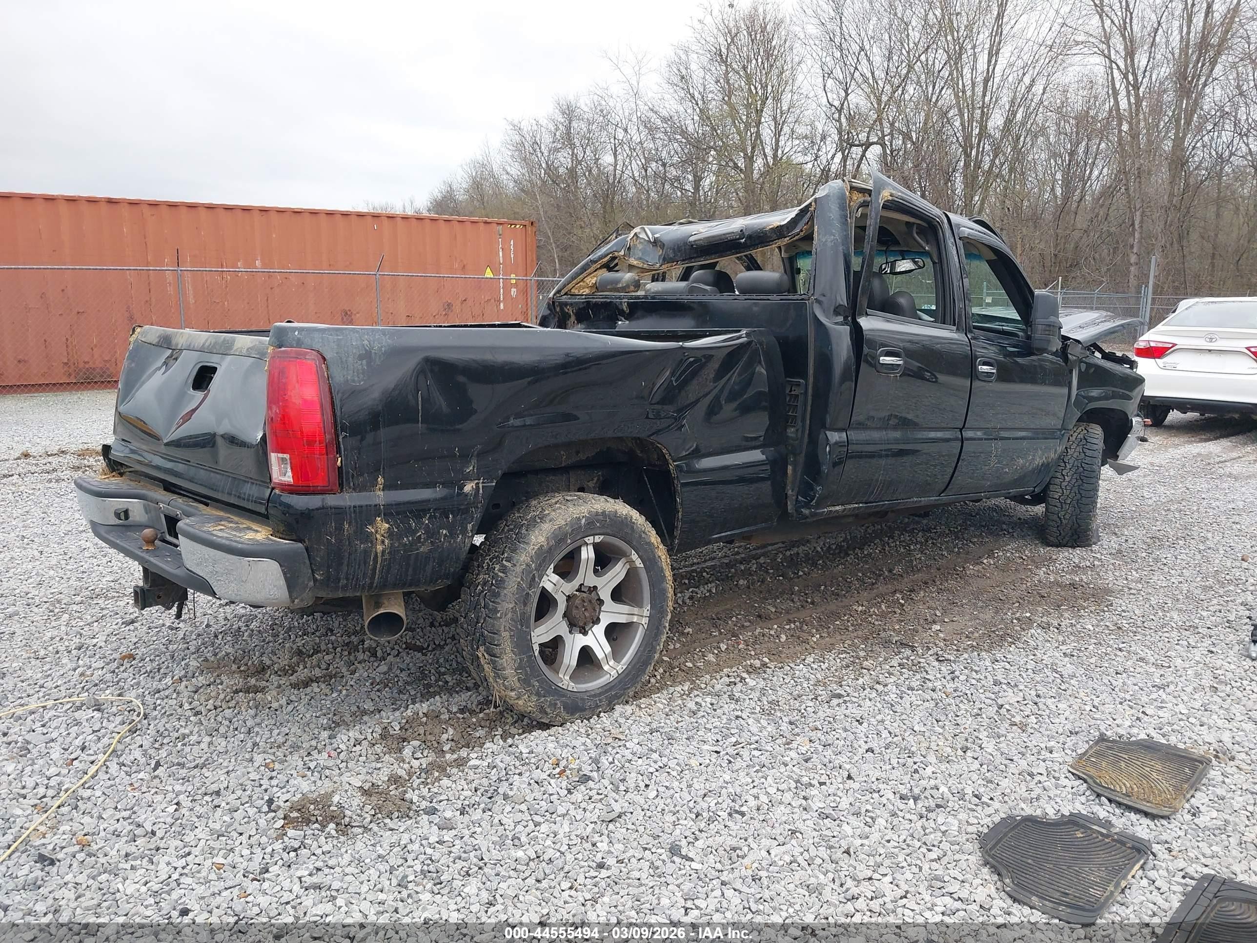 2006 Chevrolet Silverado 2500hd Lt3 Black vin: 1GCHK23U66F257435