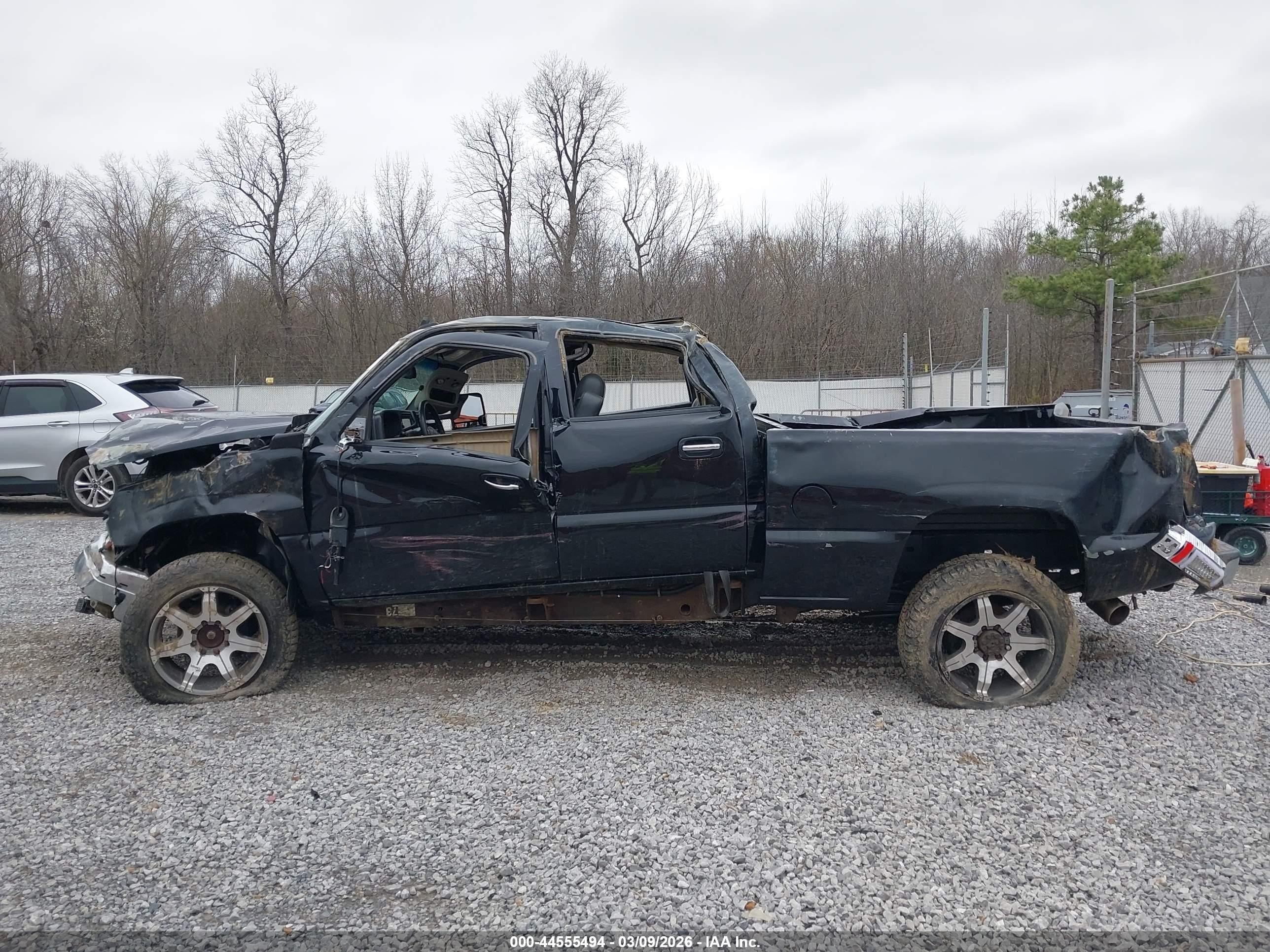 2006 Chevrolet Silverado 2500hd Lt3 Black vin: 1GCHK23U66F257435