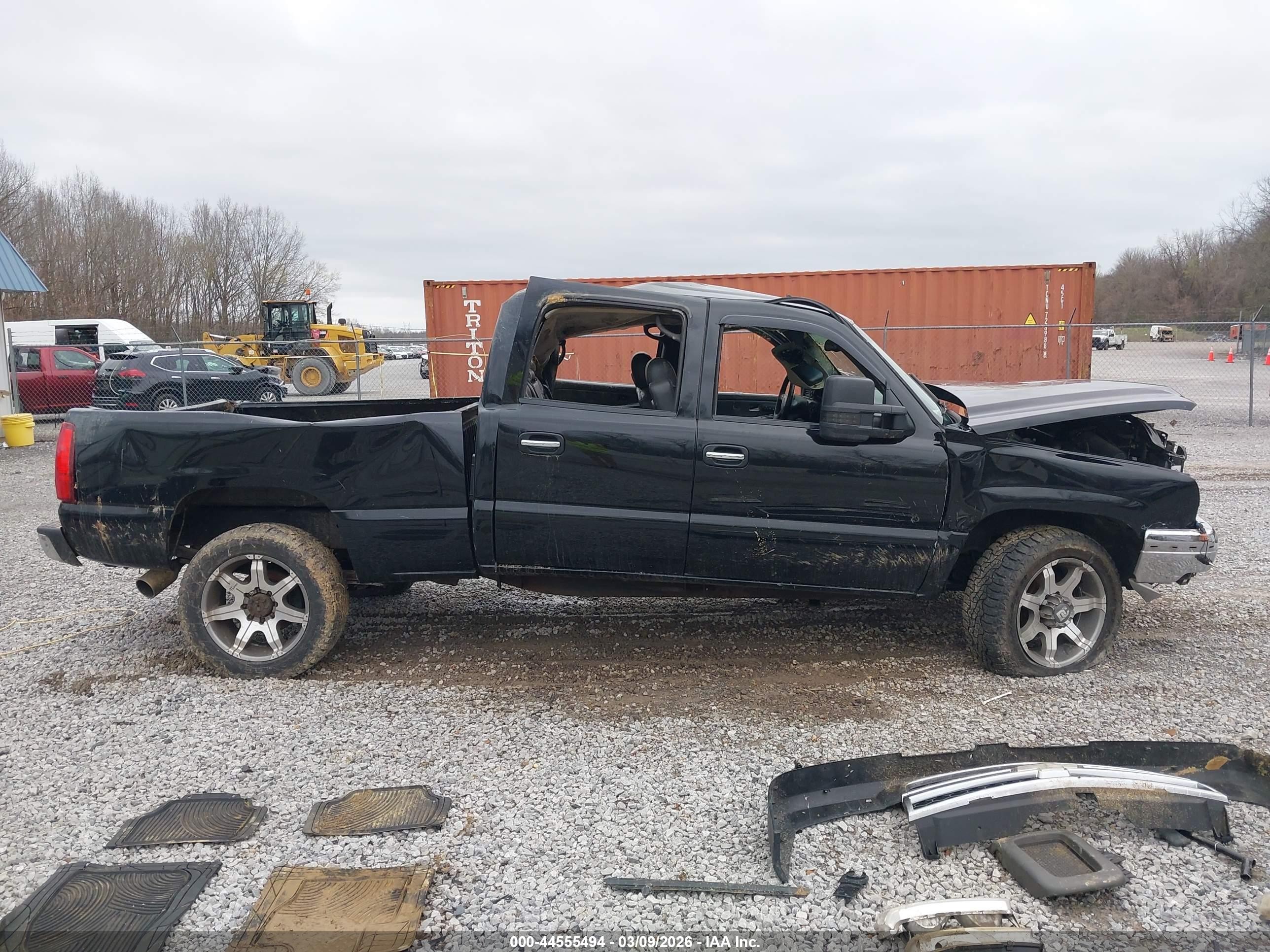 2006 Chevrolet Silverado 2500hd Lt3 Black vin: 1GCHK23U66F257435