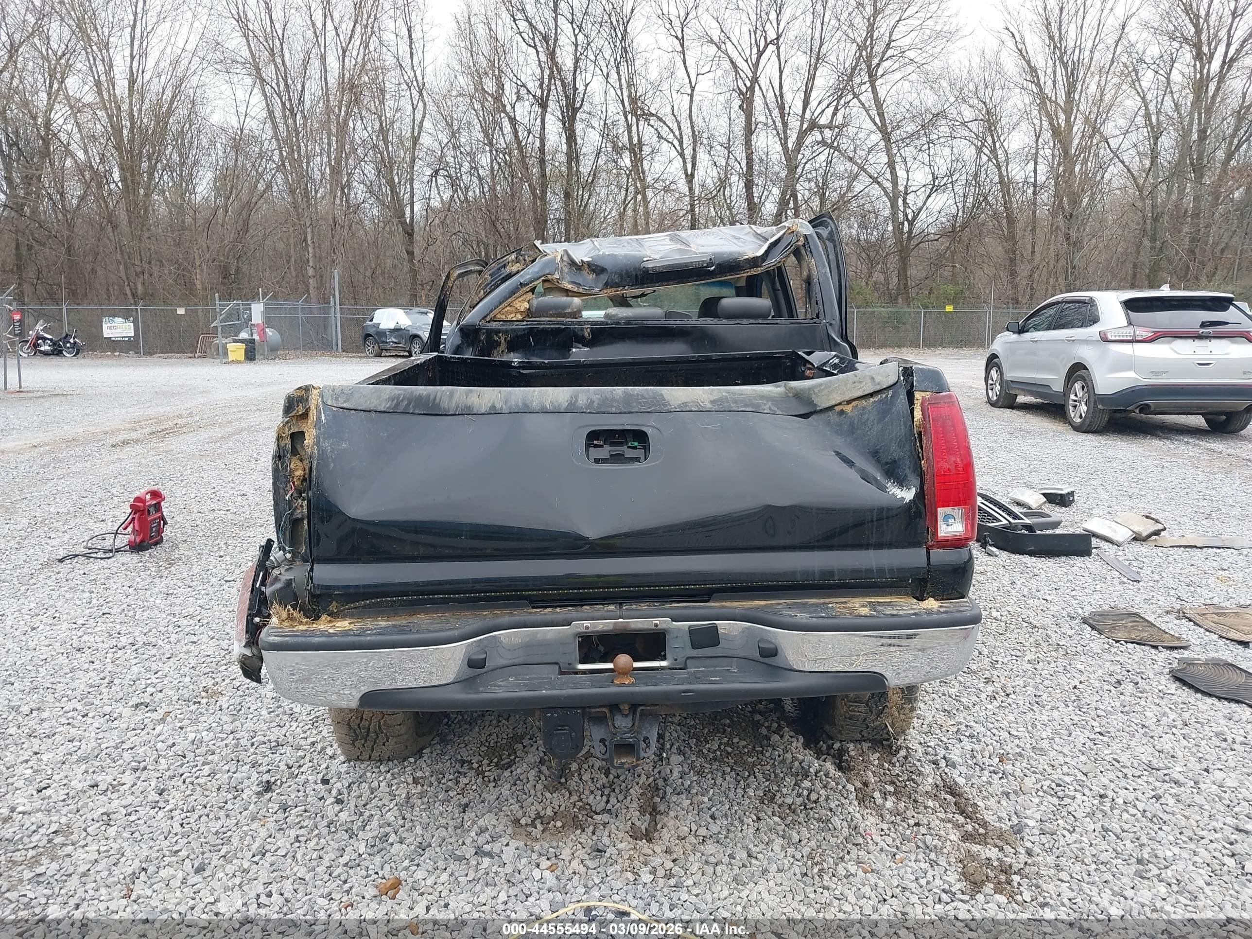 2006 Chevrolet Silverado 2500hd Lt3 Black vin: 1GCHK23U66F257435