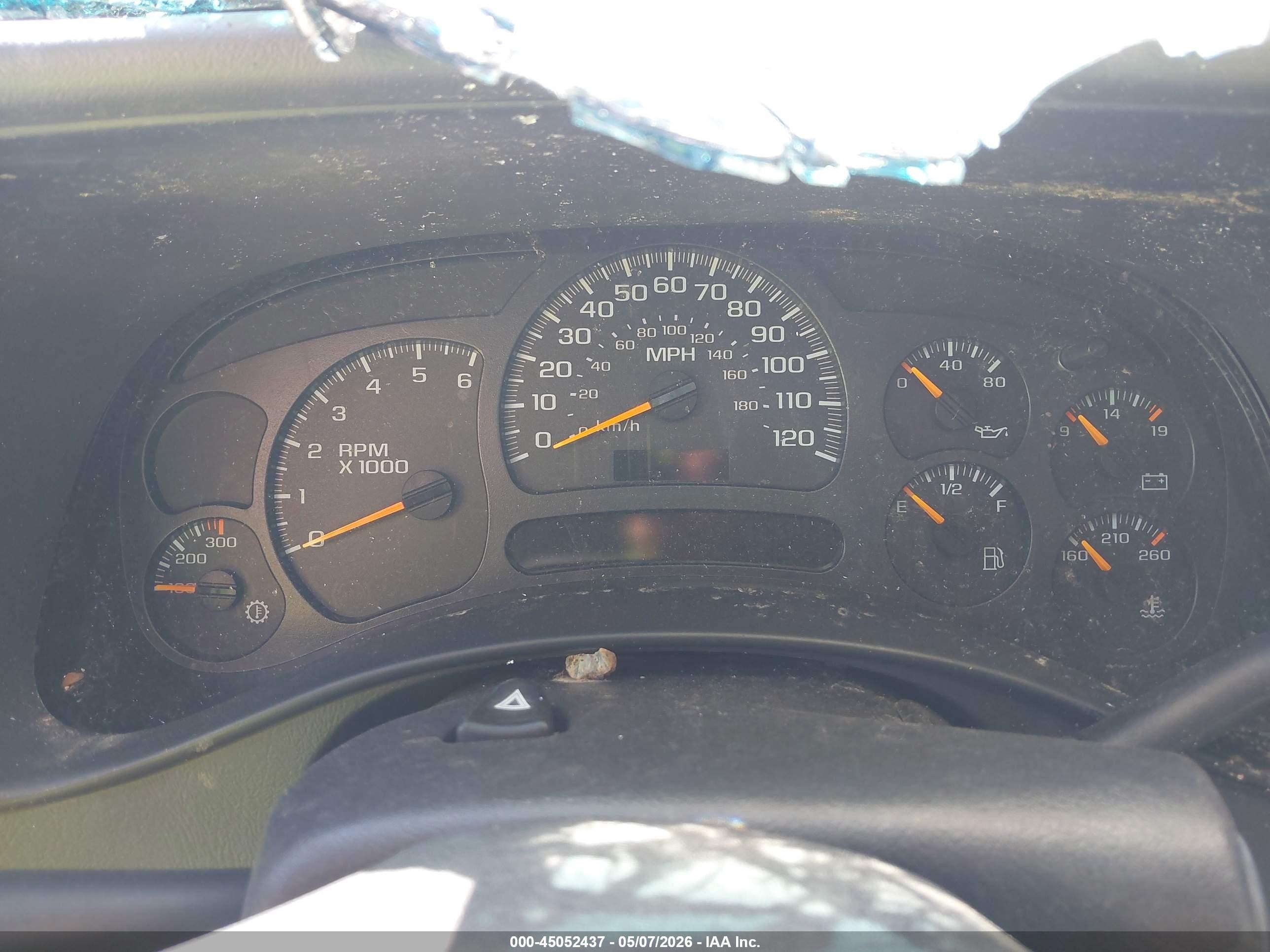 2003 Chevrolet Silverado 2500hd Ls Black vin: 1GCHK23U73F156142