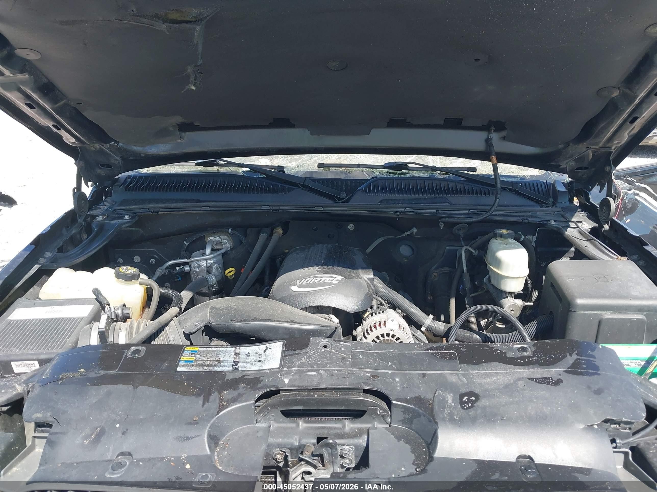 2003 Chevrolet Silverado 2500hd Ls Black vin: 1GCHK23U73F156142