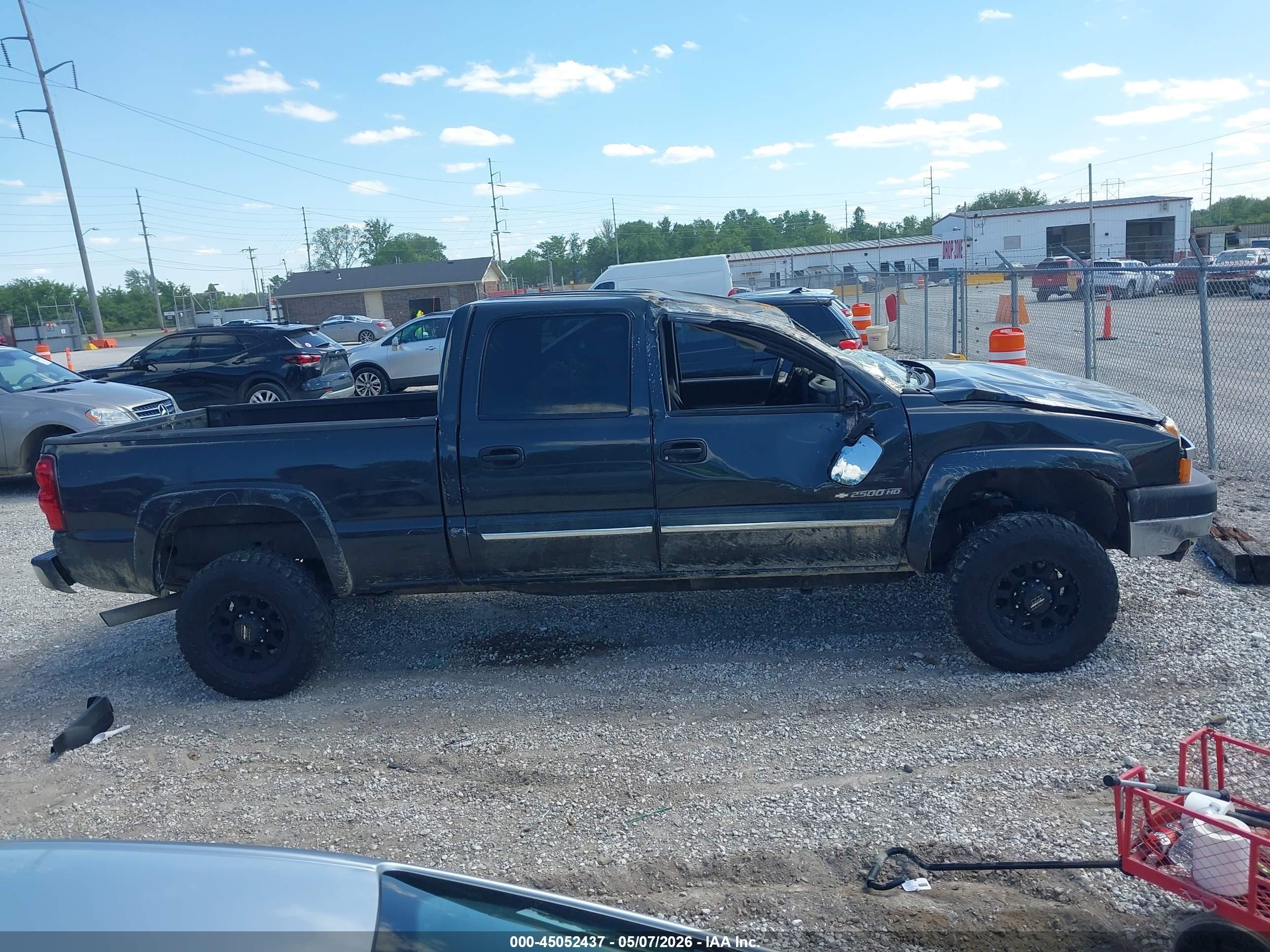 2003 Chevrolet Silverado 2500hd Ls Black vin: 1GCHK23U73F156142