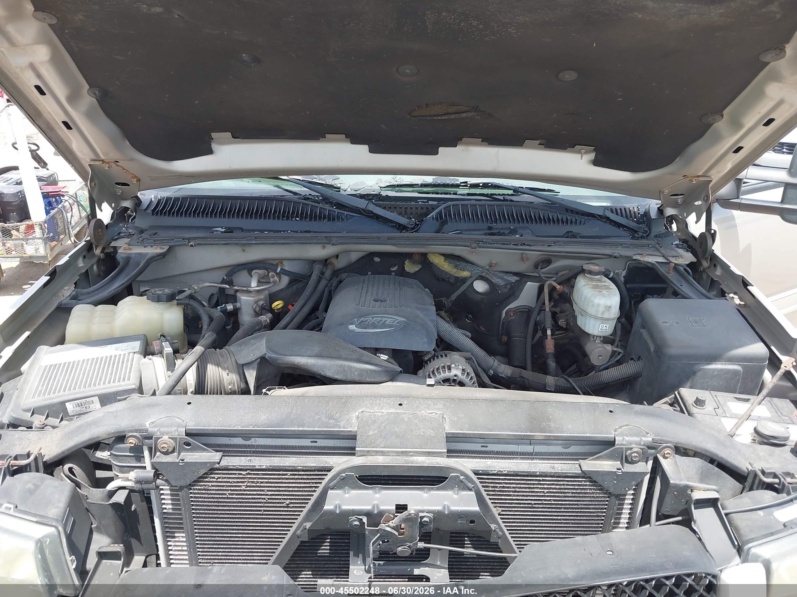 2004 Chevrolet Silverado 2500hd Ls Серый vin: 1GCHK23U74F204336