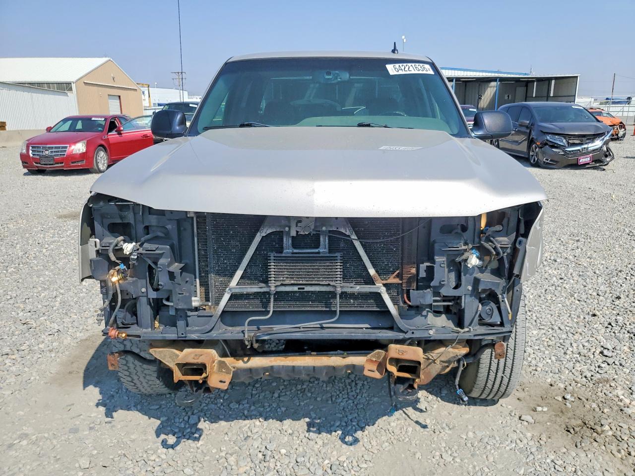 2006 Chevrolet Silverado K2500 Heavy Duty Silver vin: 1GCHK23U76F135635