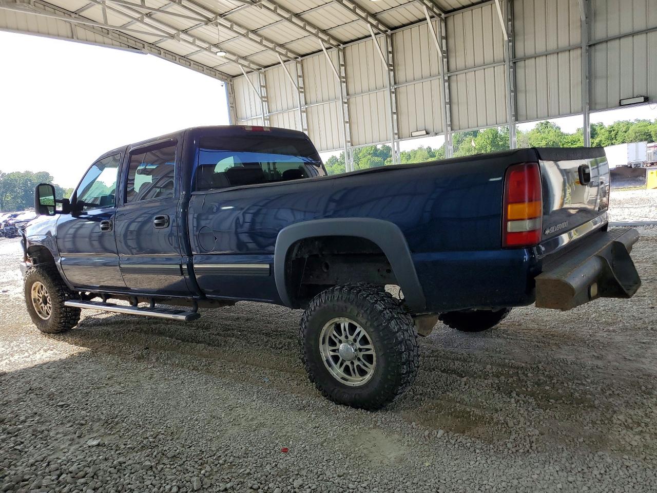 2001 Chevrolet Silverado K2500 Heavy Duty Blue vin: 1GCHK23U81F162609