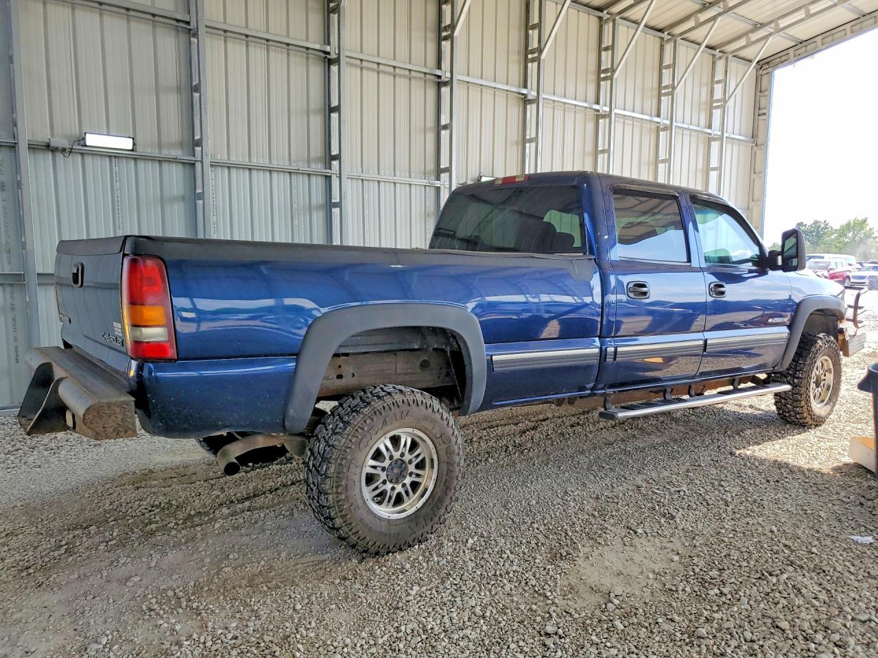 2001 Chevrolet Silverado K2500 Heavy Duty Blue vin: 1GCHK23U81F162609