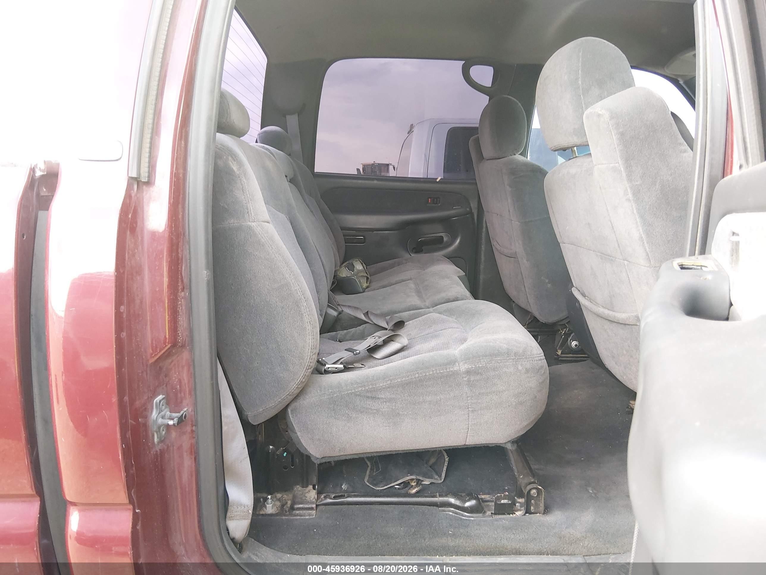 2001 Chevrolet Silverado 2500hd Ls Maroon vin: 1GCHK23U81F172525