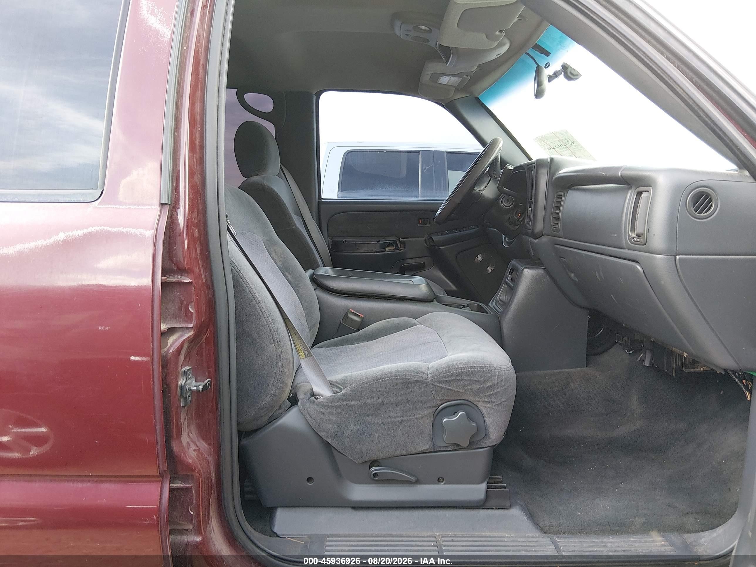 2001 Chevrolet Silverado 2500hd Ls Maroon vin: 1GCHK23U81F172525