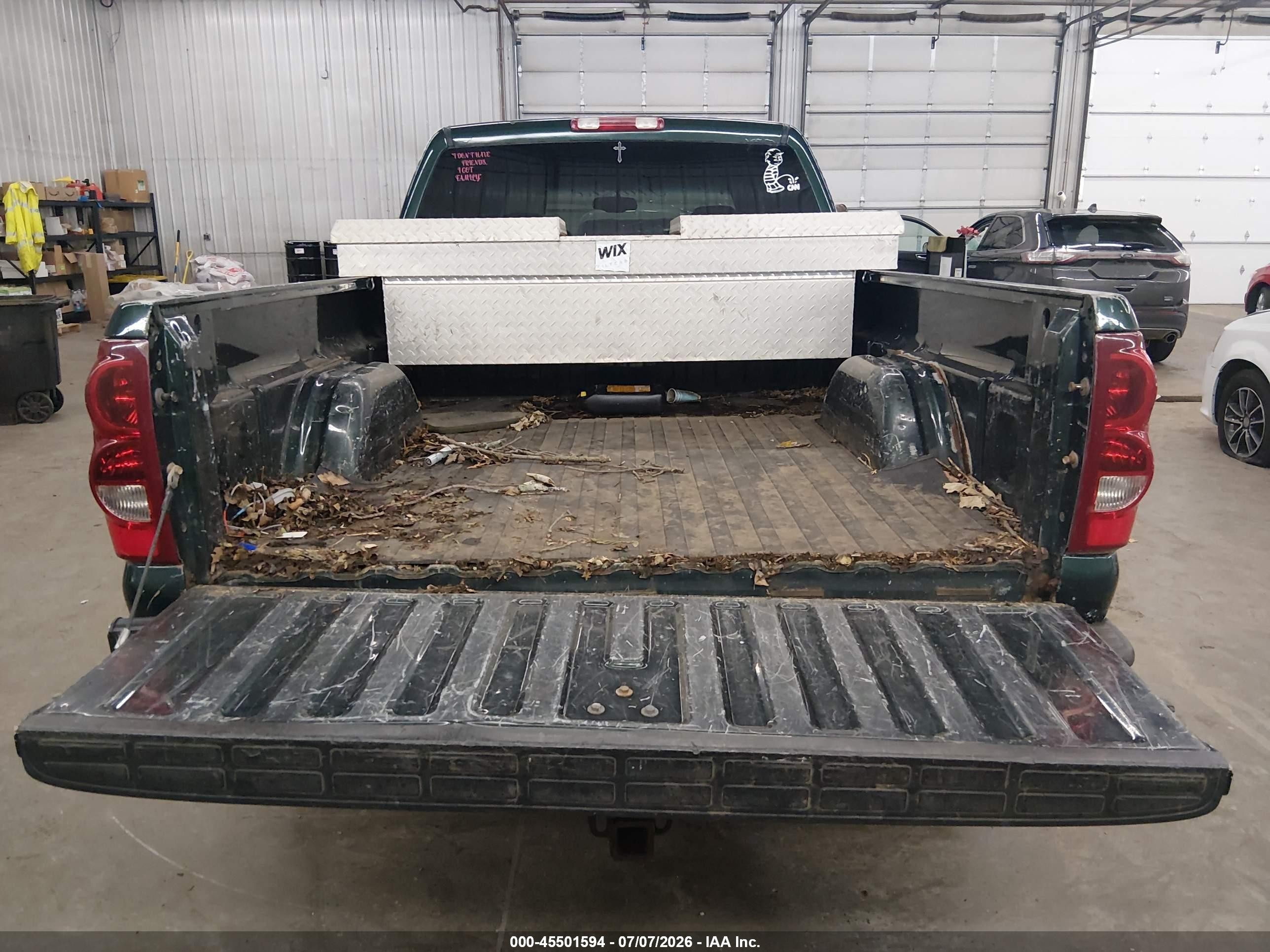2003 Chevrolet Silverado 2500hd Ls Green vin: 1GCHK23U83F190977
