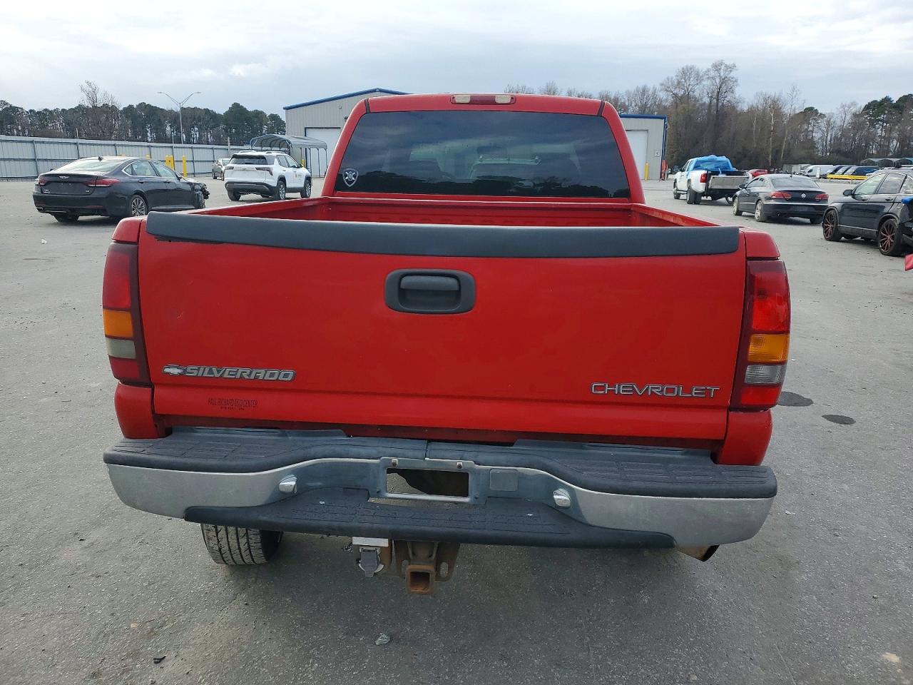 2001 Chevrolet Silverado K2500 Heavy Duty Red vin: 1GCHK23U91F121065