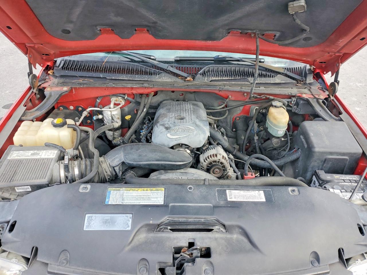 2001 Chevrolet Silverado K2500 Heavy Duty Red vin: 1GCHK23U91F121065