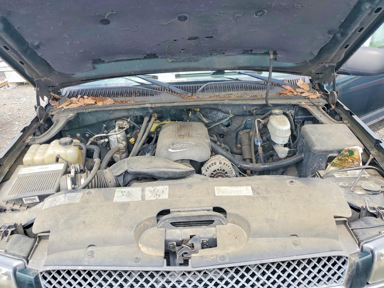 2003 Chevrolet Silverado K2500 Heavy Duty Green vin: 1GCHK23U93F165683