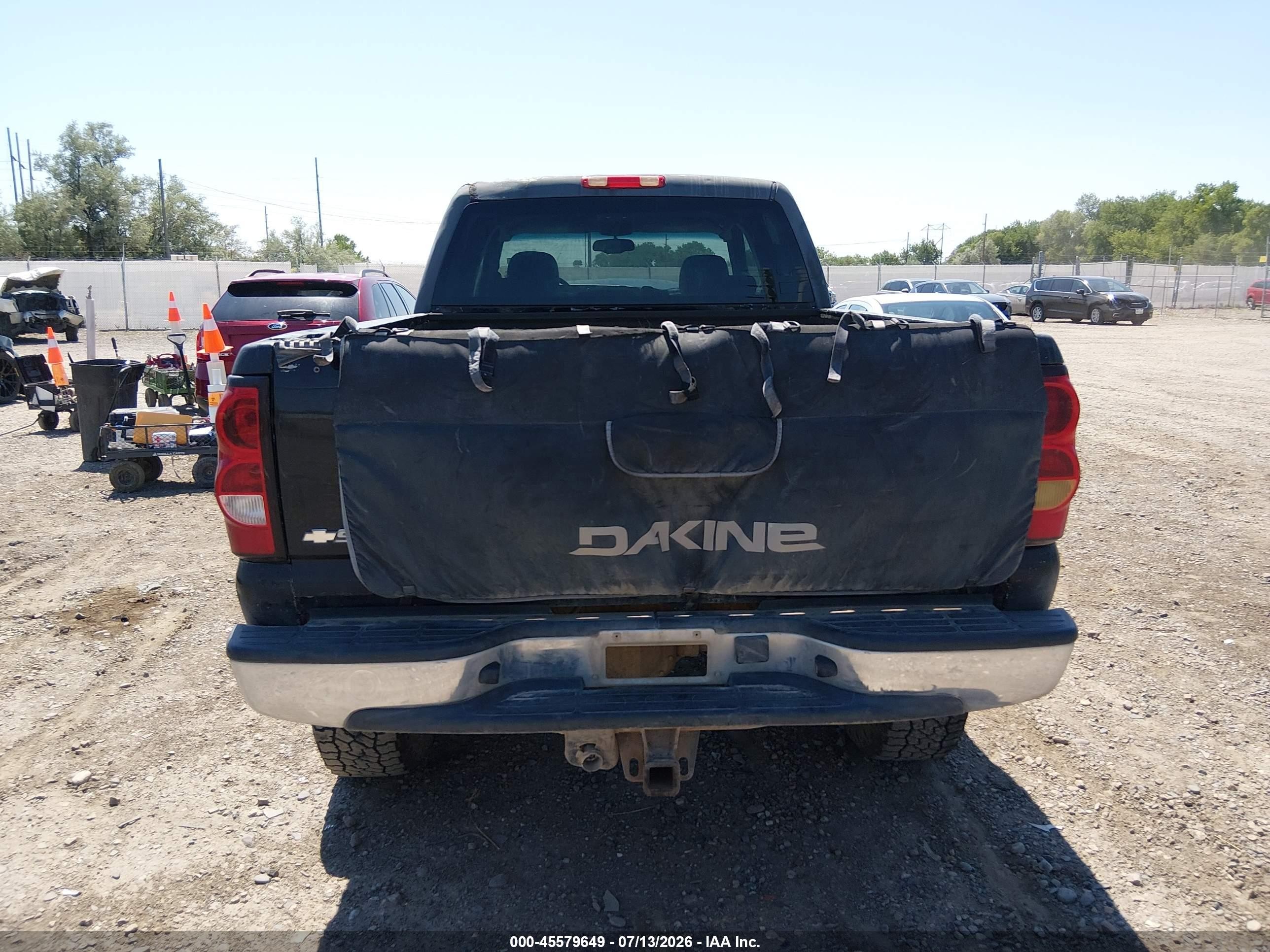 2004 Chevrolet Silverado 2500hd Lt Black vin: 1GCHK23U94F107140