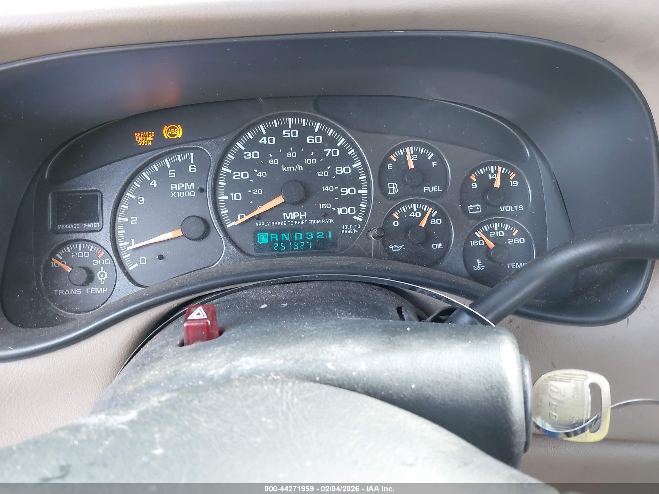 2001 Chevrolet Silverado 2500hd Ls Tan vin: 1GCHK23UX1F168928