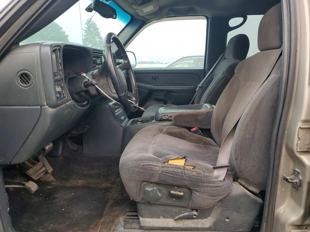 2002 Chevrolet Silverado K2500 Heavy Duty Gray vin: 1GCHK23UX2F113879