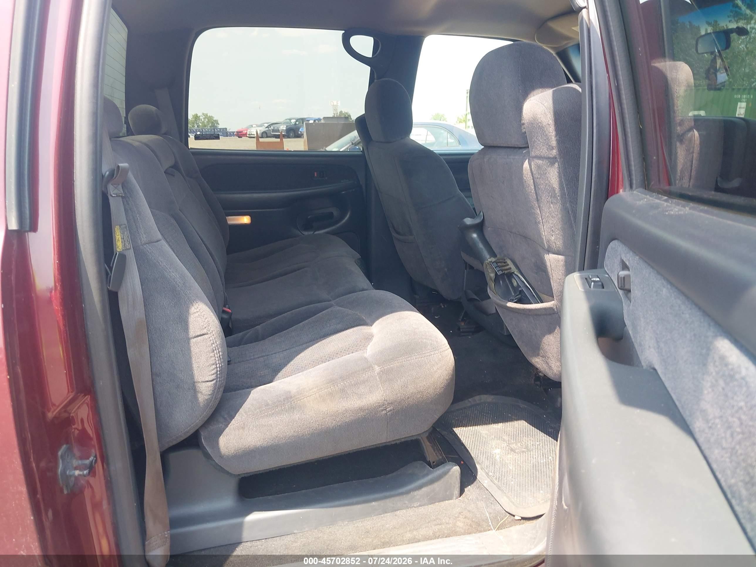 2002 Chevrolet Silverado 2500hd Ls Burgundy vin: 1GCHK23UX2F199260