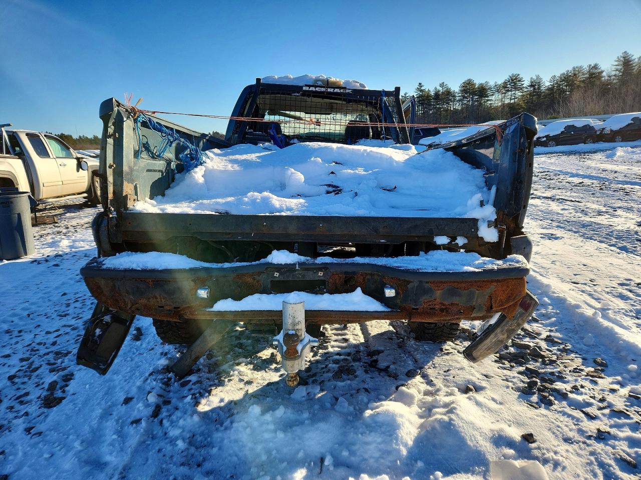2007 Chevrolet Silverado K2500 Heavy Duty Blue vin: 1GCHK24D87E129624
