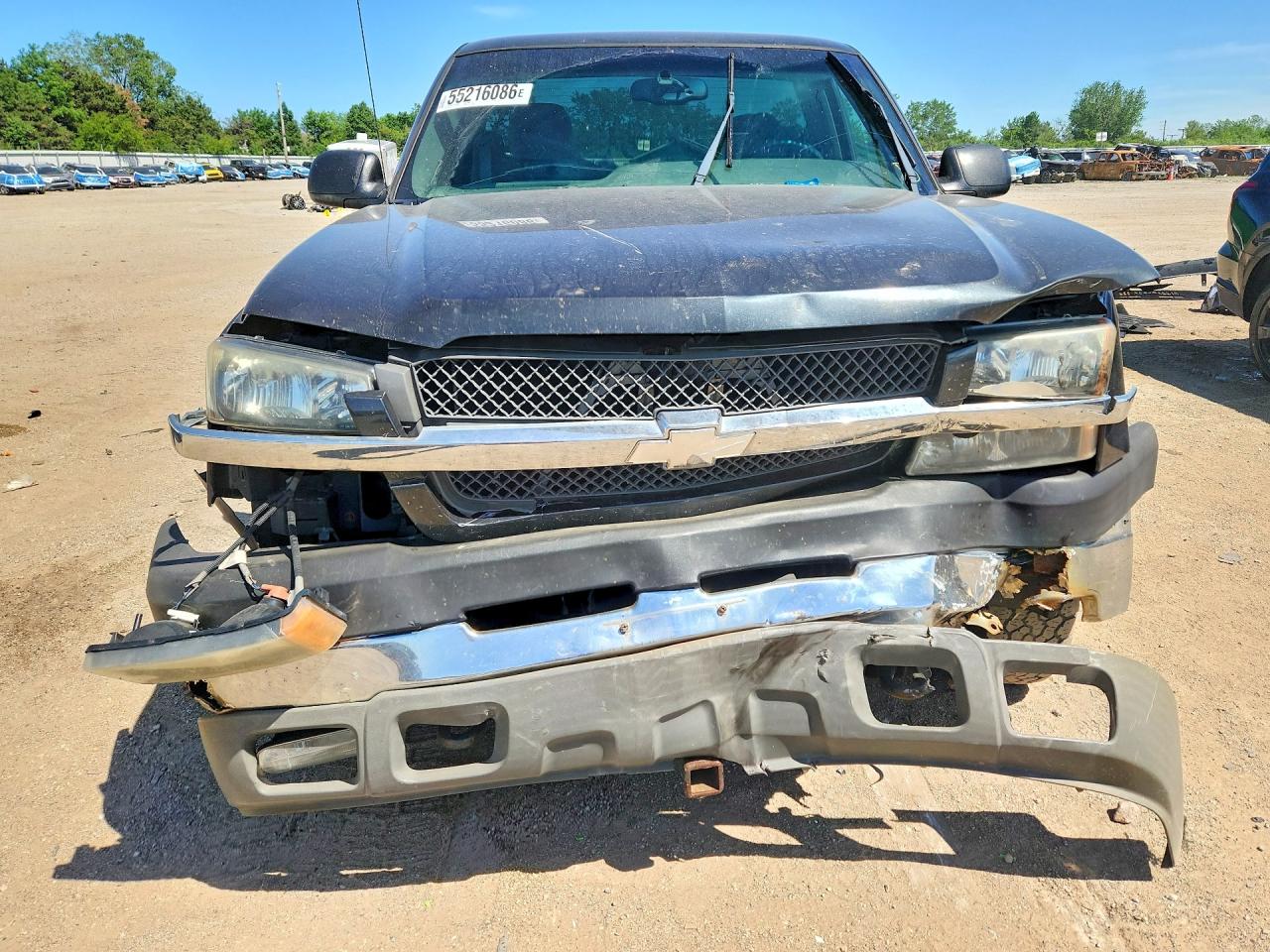 2003 Chevrolet Silverado K2500 Heavy Duty Gray vin: 1GCHK24U03Z228151