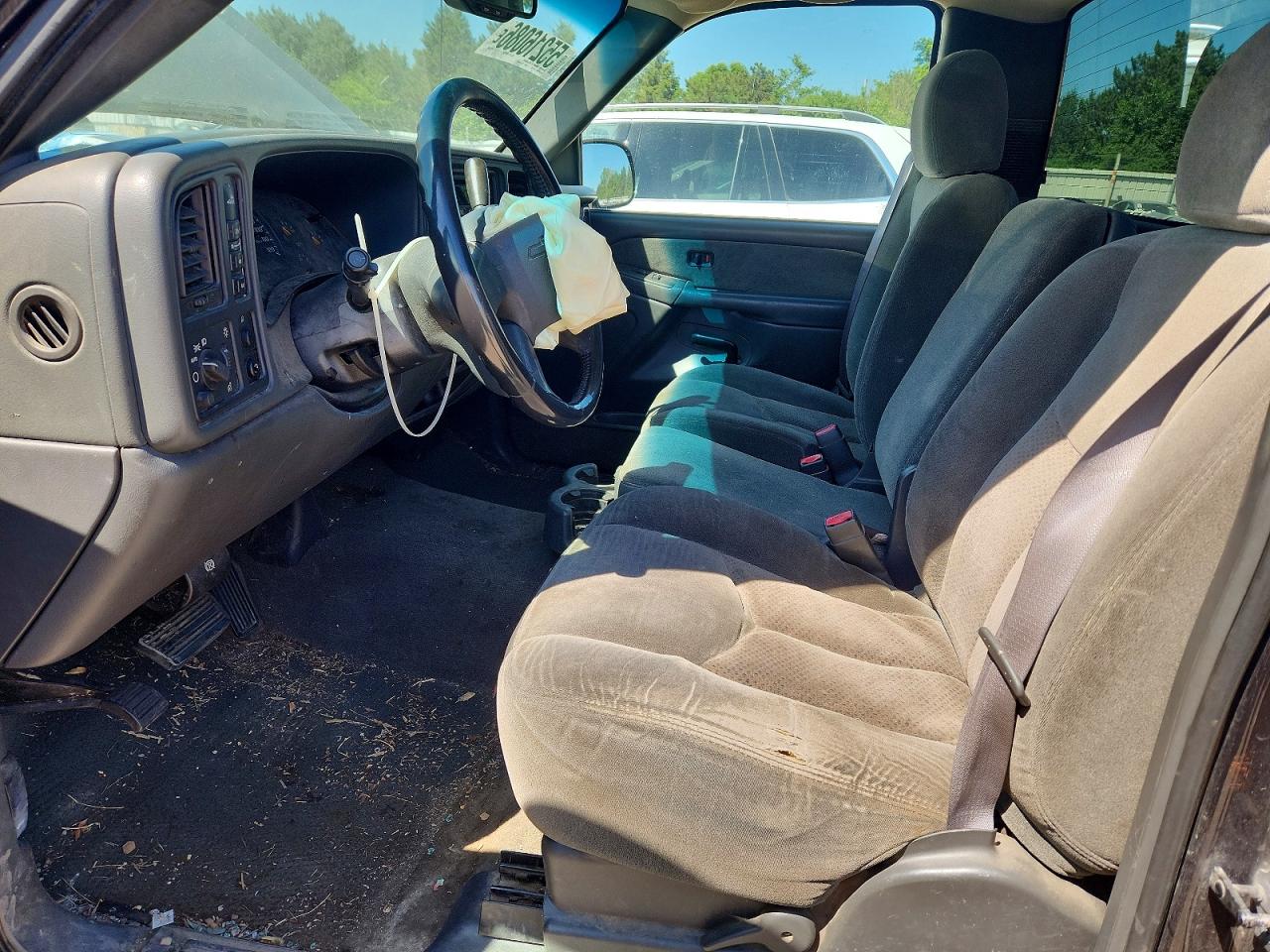 2003 Chevrolet Silverado K2500 Heavy Duty Gray vin: 1GCHK24U03Z228151