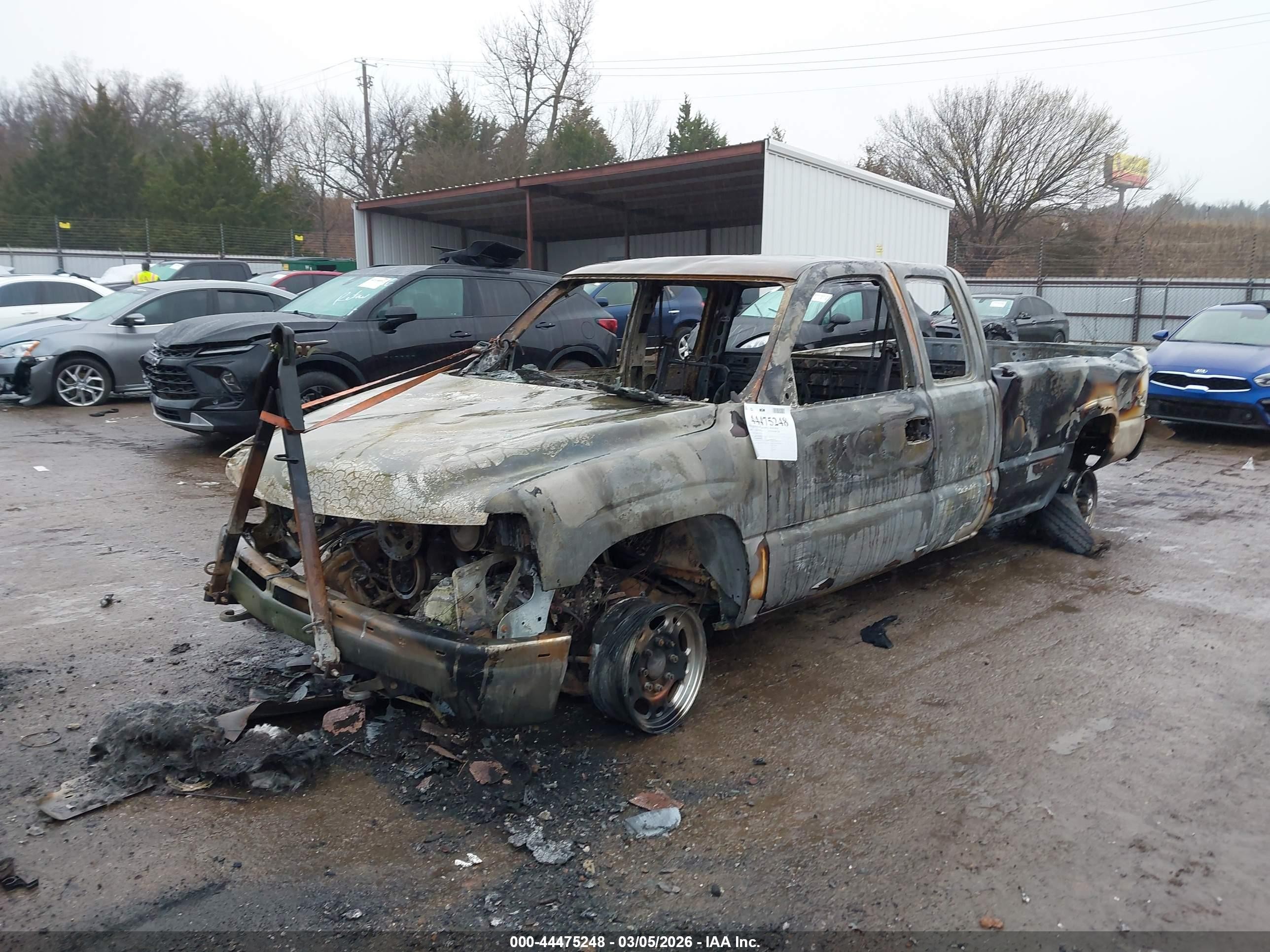 2001 Chevrolet Silverado 2500hd Ls Белый vin: 1GCHK29111E194045