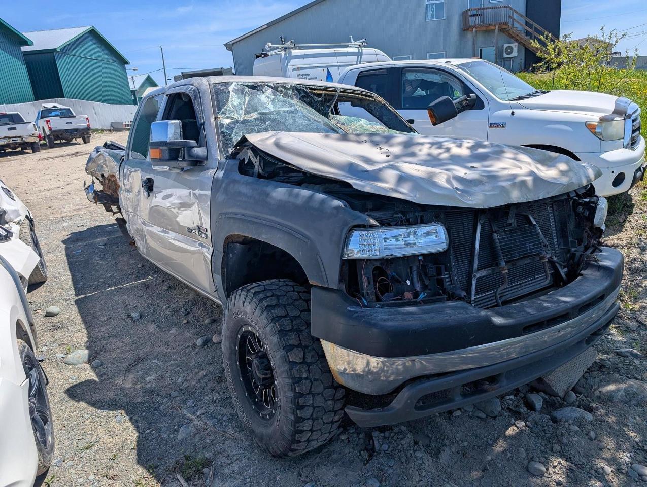 2002 Chevrolet Silverado K2500 Heavy Duty Бежевый vin: 1GCHK29112E288699