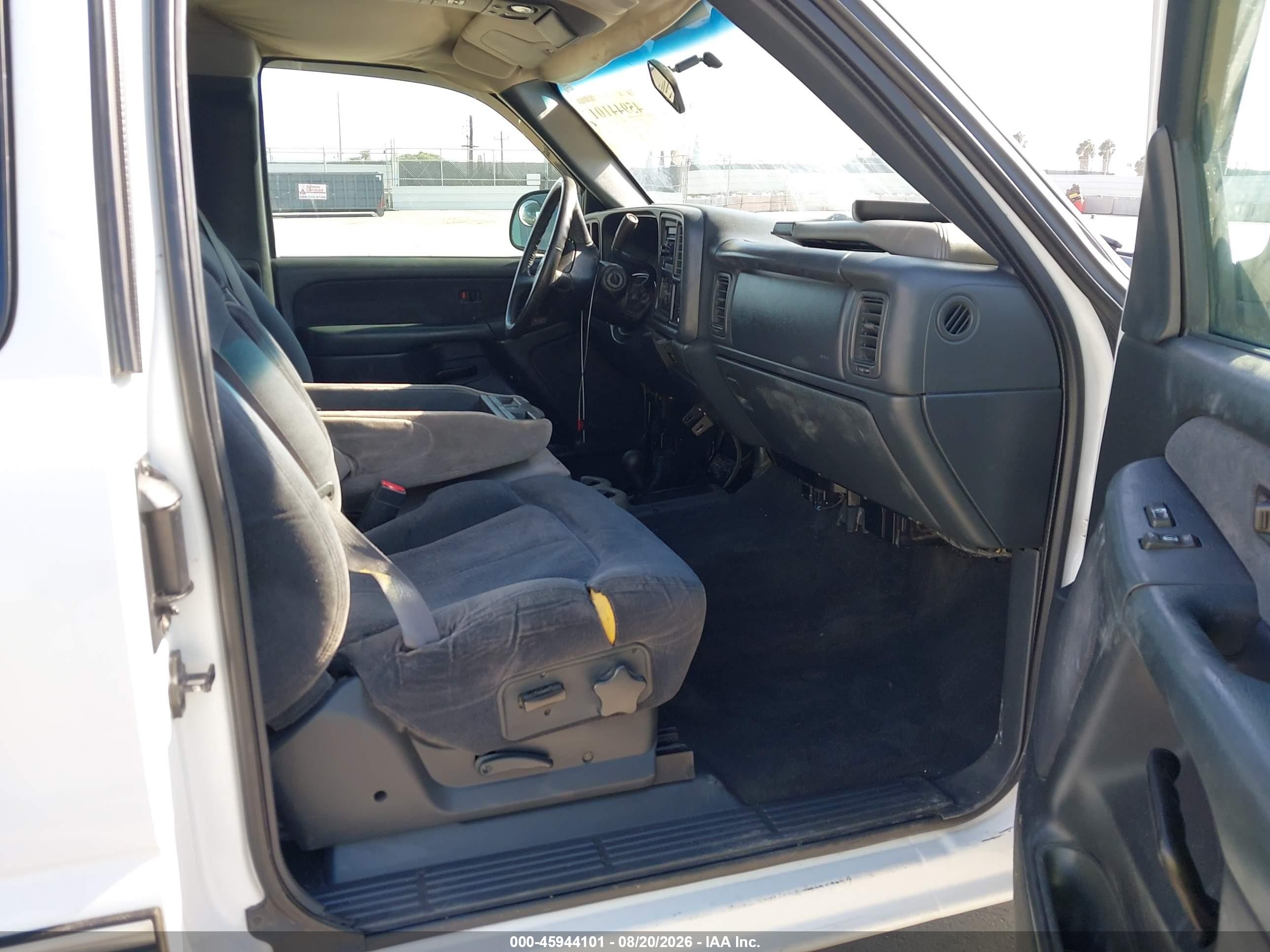 2001 Chevrolet Silverado 2500hd Ls White vin: 1GCHK29161E229209