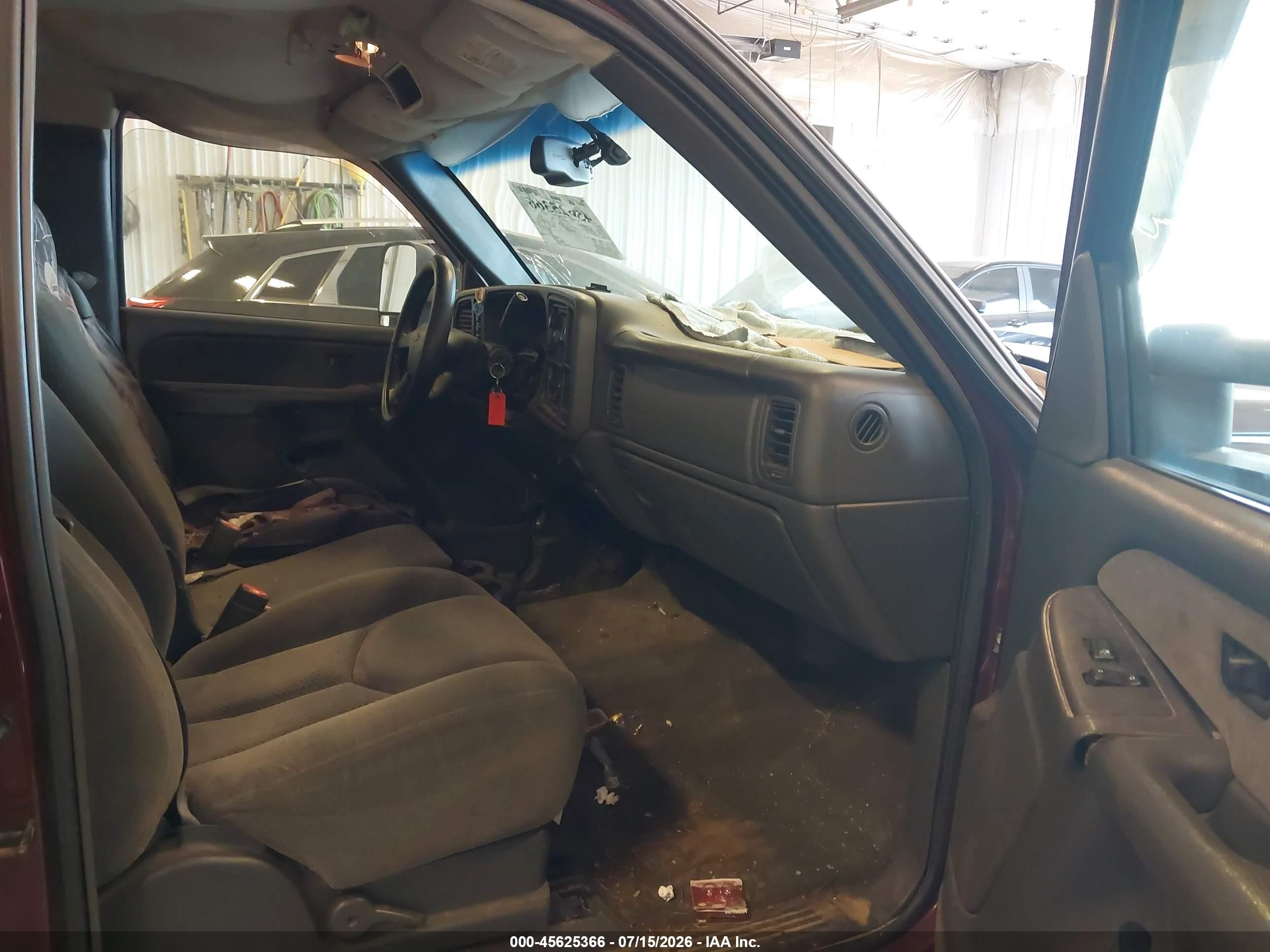 2003 Chevrolet Silverado 2500hd Ls Burgundy vin: 1GCHK29193E369130