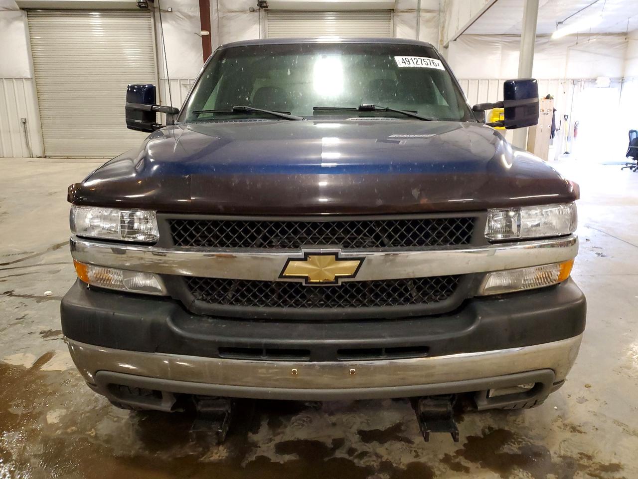 2002 Chevrolet Silverado K2500 Heavy Duty Blue vin: 1GCHK291X2E159666