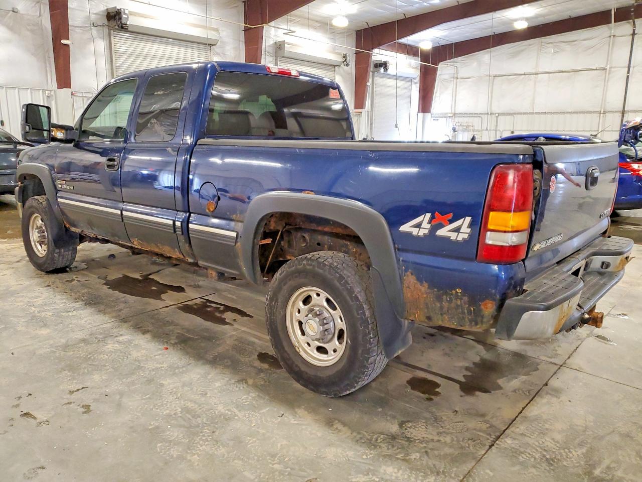 2002 Chevrolet Silverado K2500 Heavy Duty Blue vin: 1GCHK291X2E159666